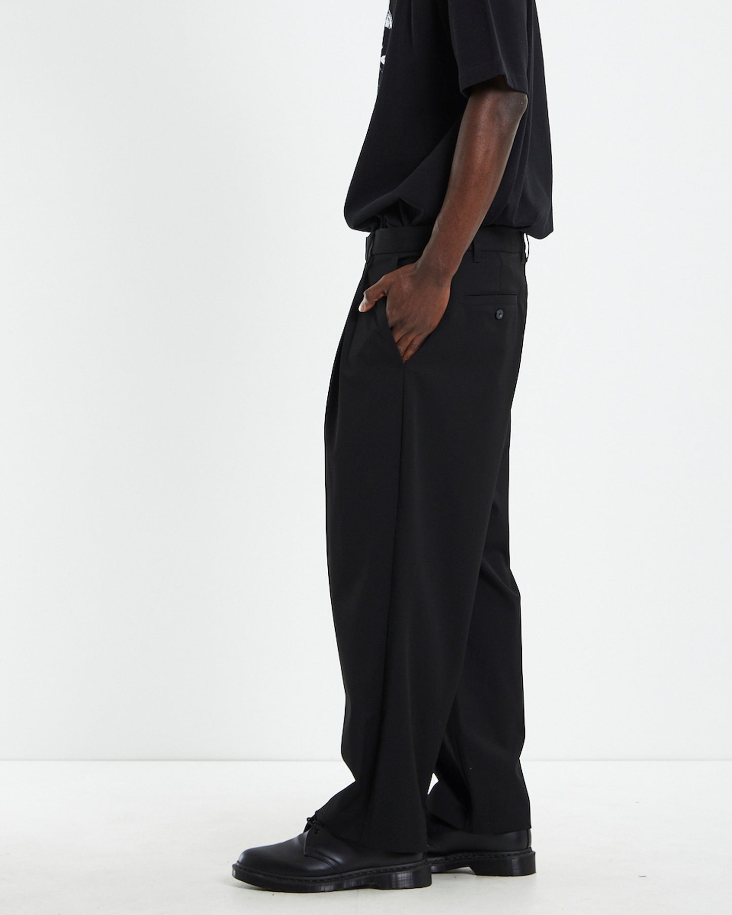 Onyx Suit Pants Black