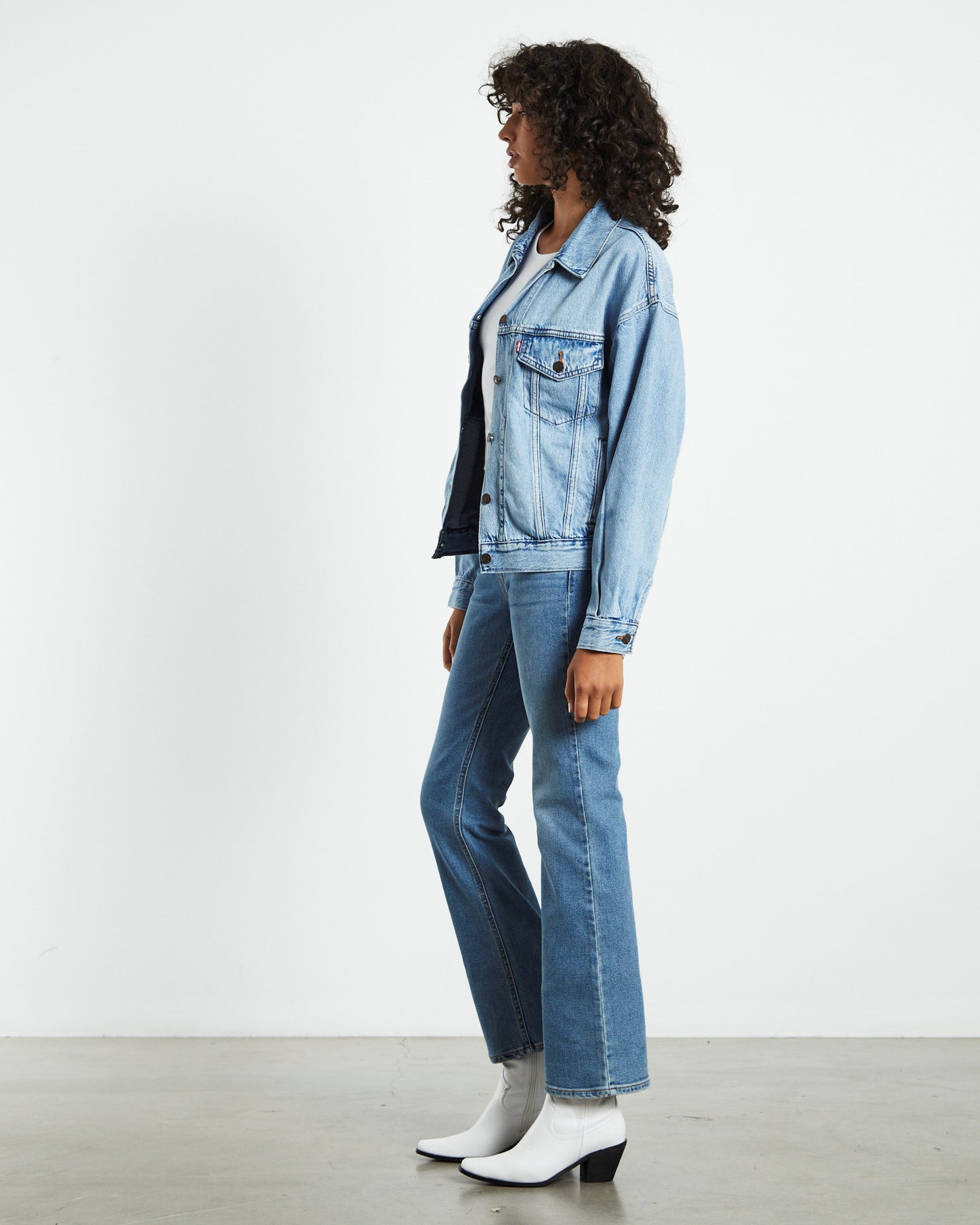 Dorsey XL Western Denim Jacket Long Journey 1 Blue