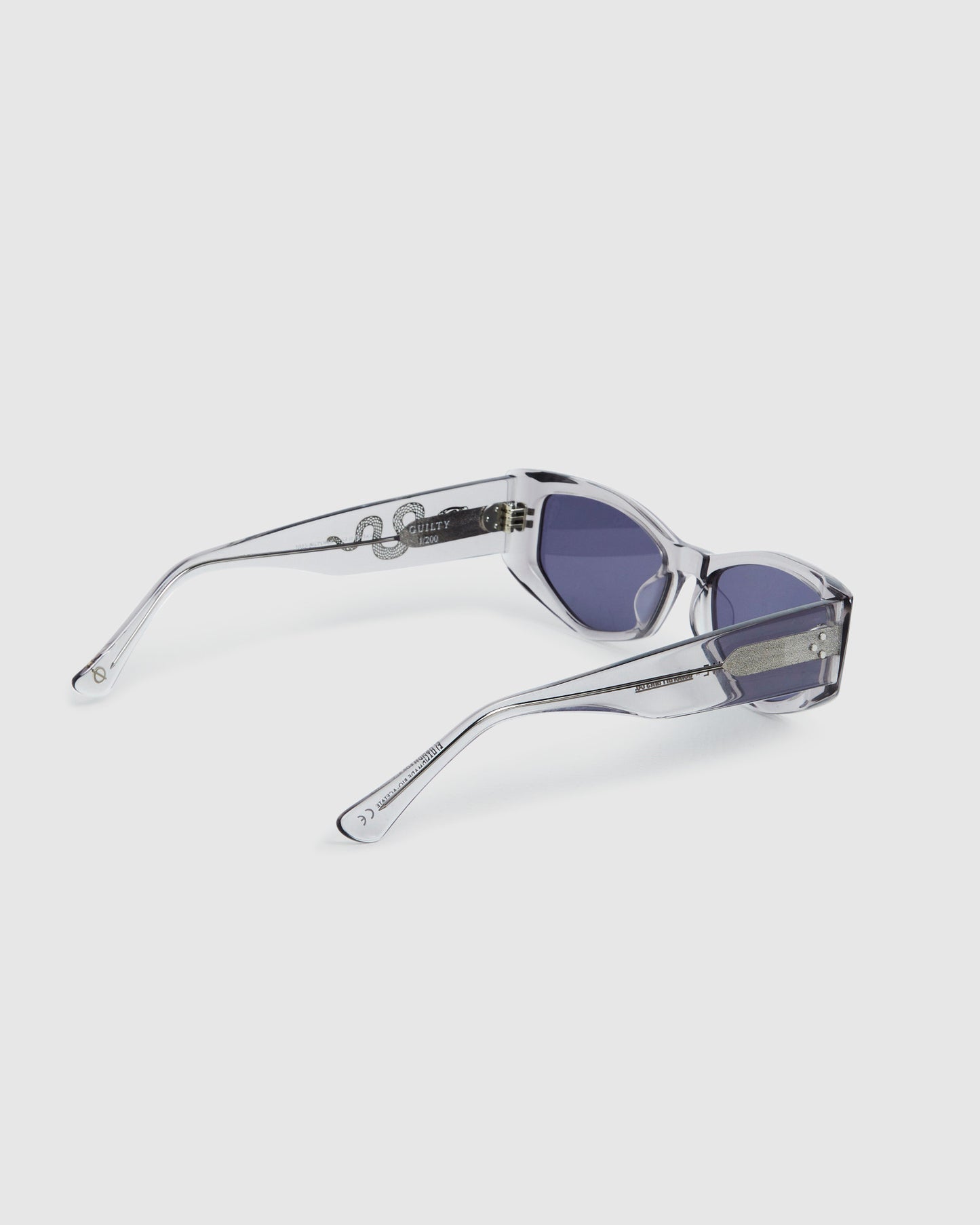 Guilty x General Pants Sunglasses Polished Crystal Black
