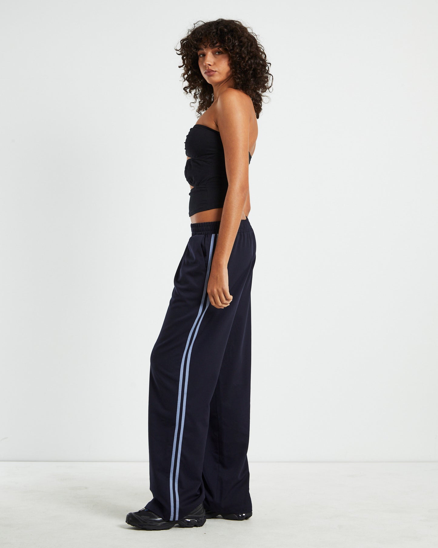 Dayu Crop Top Black
