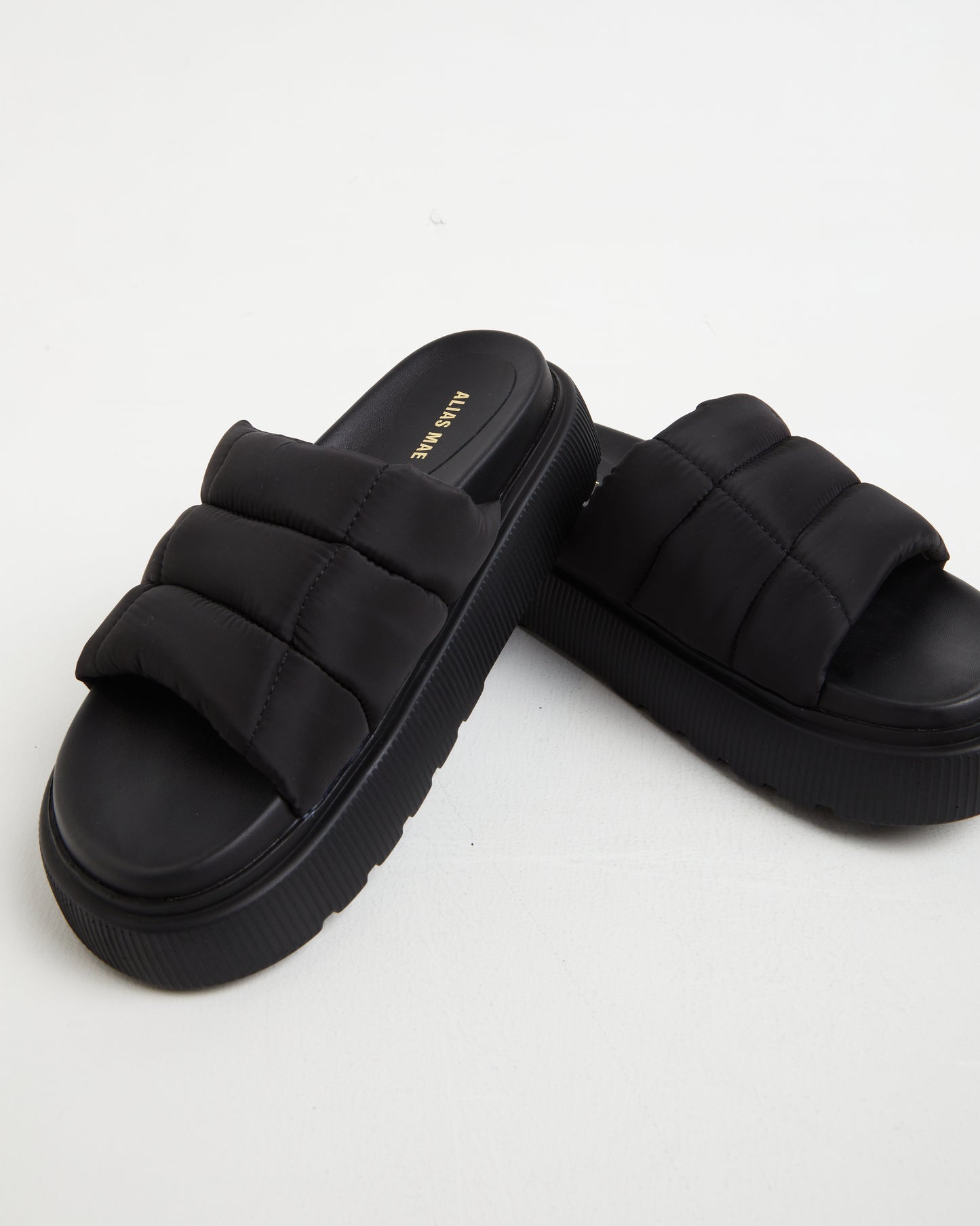 Viviane Slides in Black
