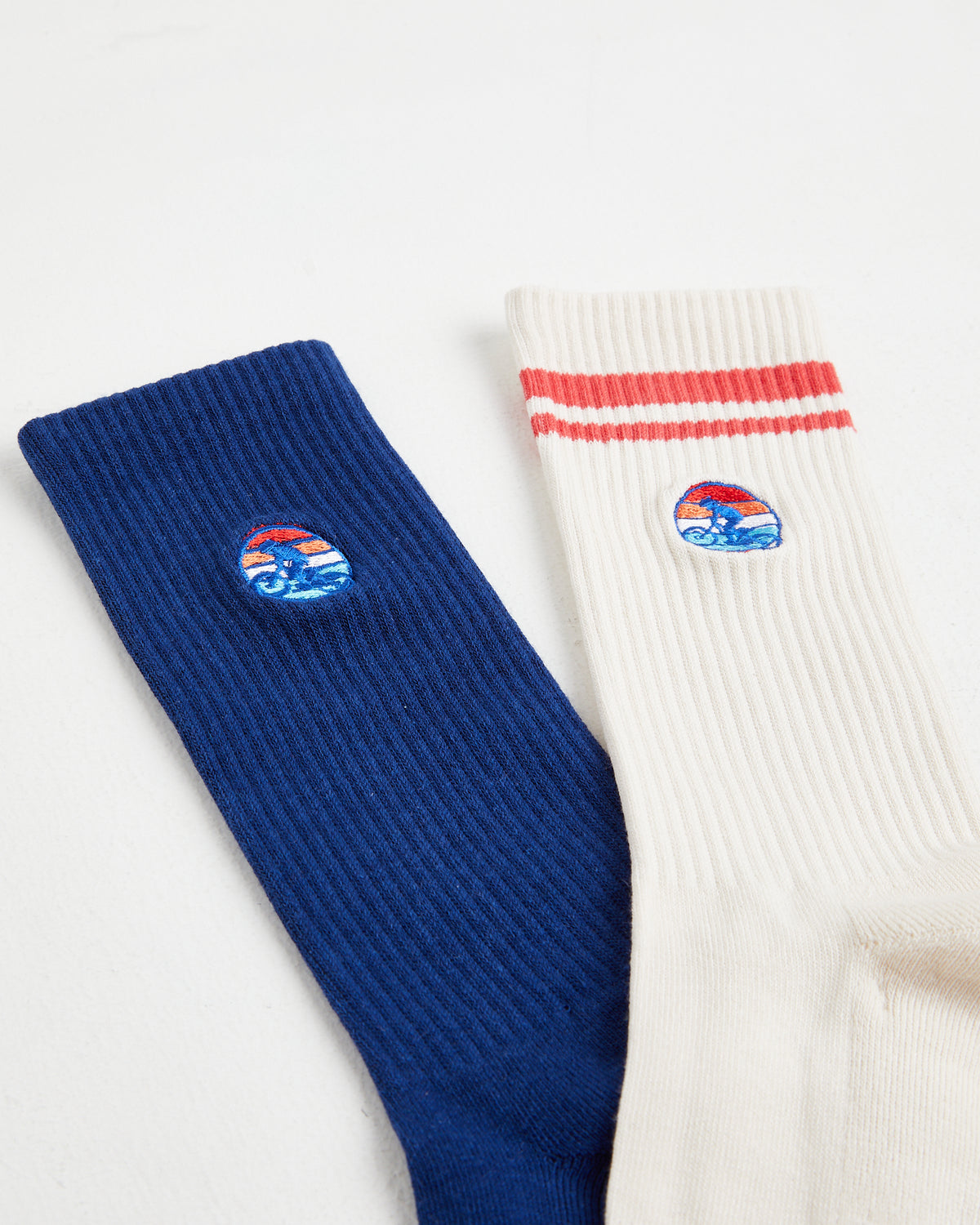 Mountain Bike Sneaker Socks 2 Pack in Assorted ASSORTED