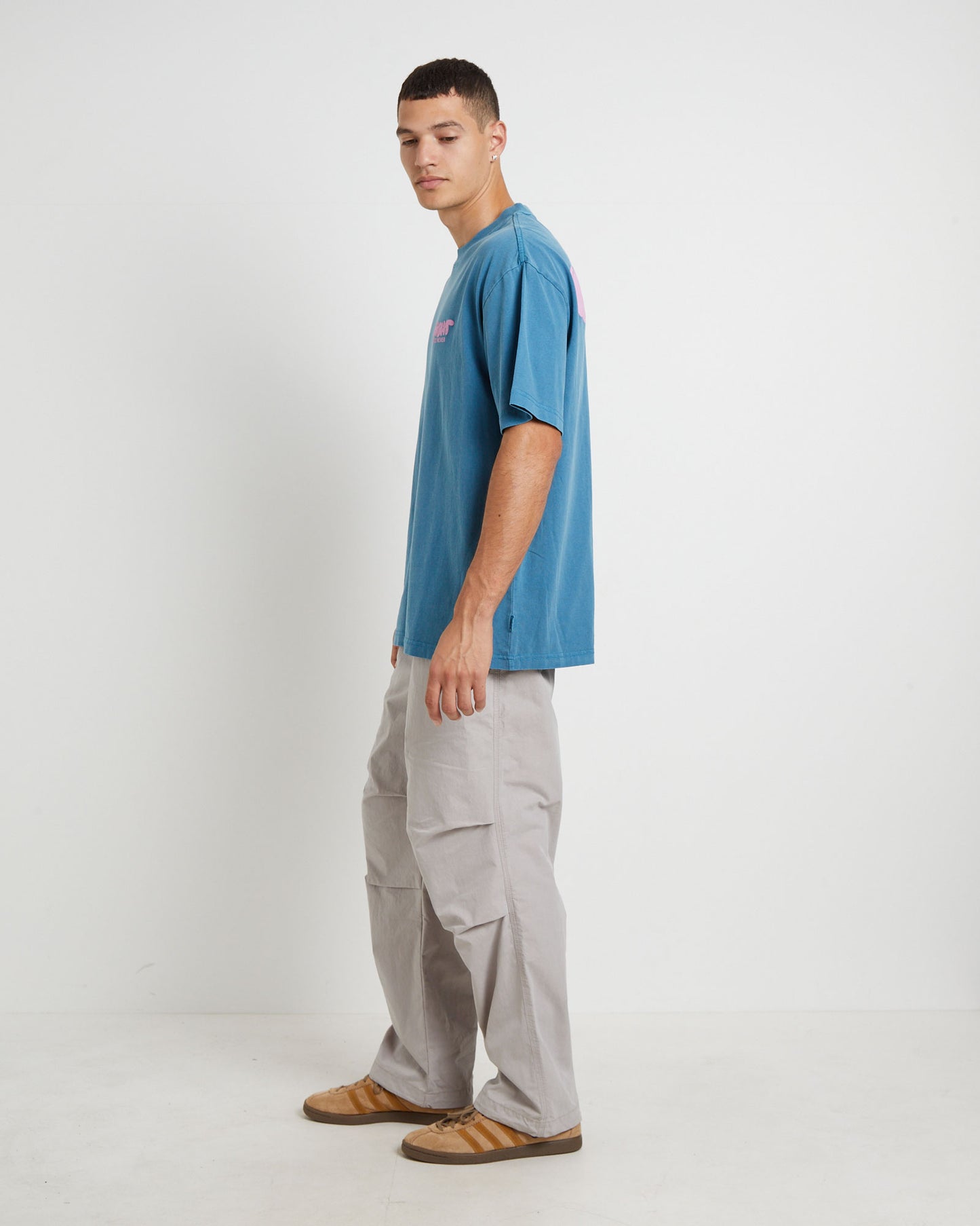 Narli Oversized T-Shirt in Ocean