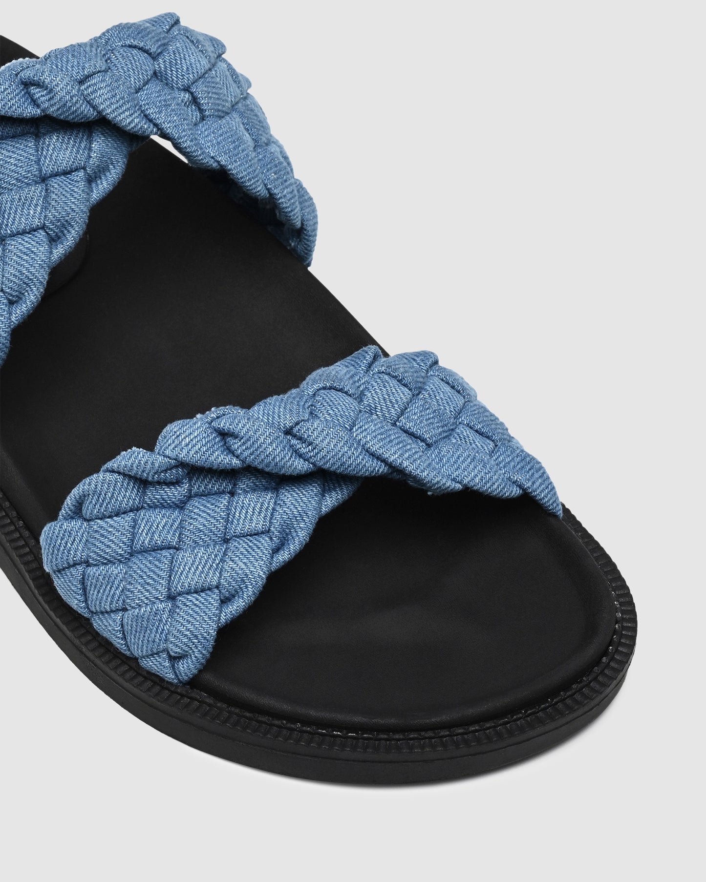 Evil Slides in Blue Denim