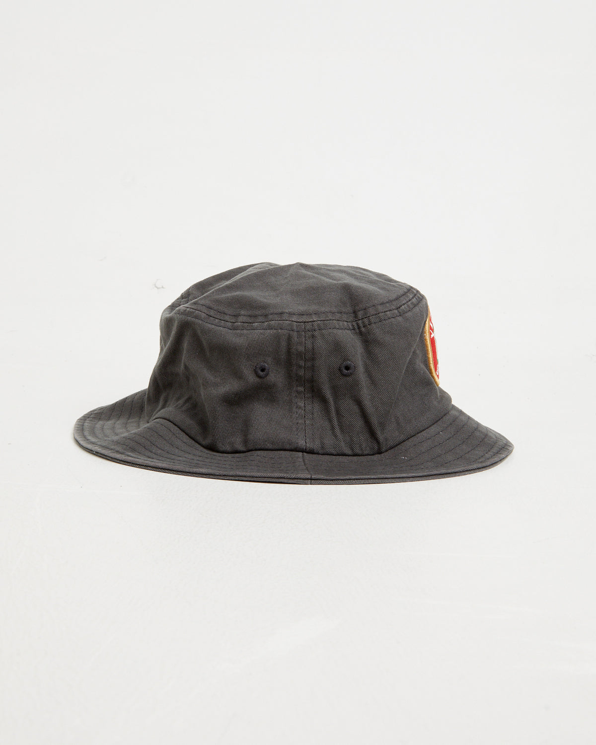VB Cotton Twill Bucket Hat in Charcoal CHARCOAL