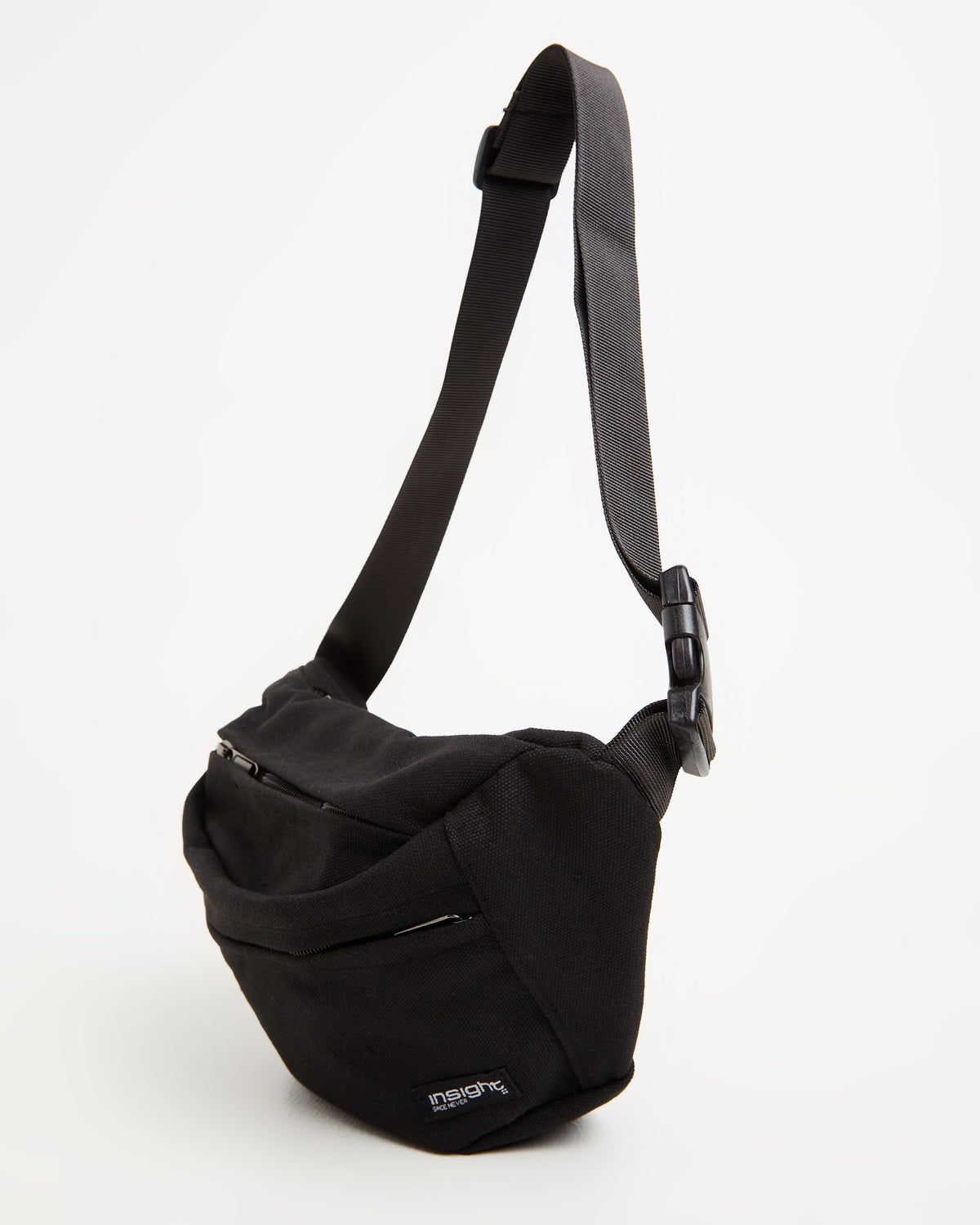 Canvas Satchel Bag in Black BLACK