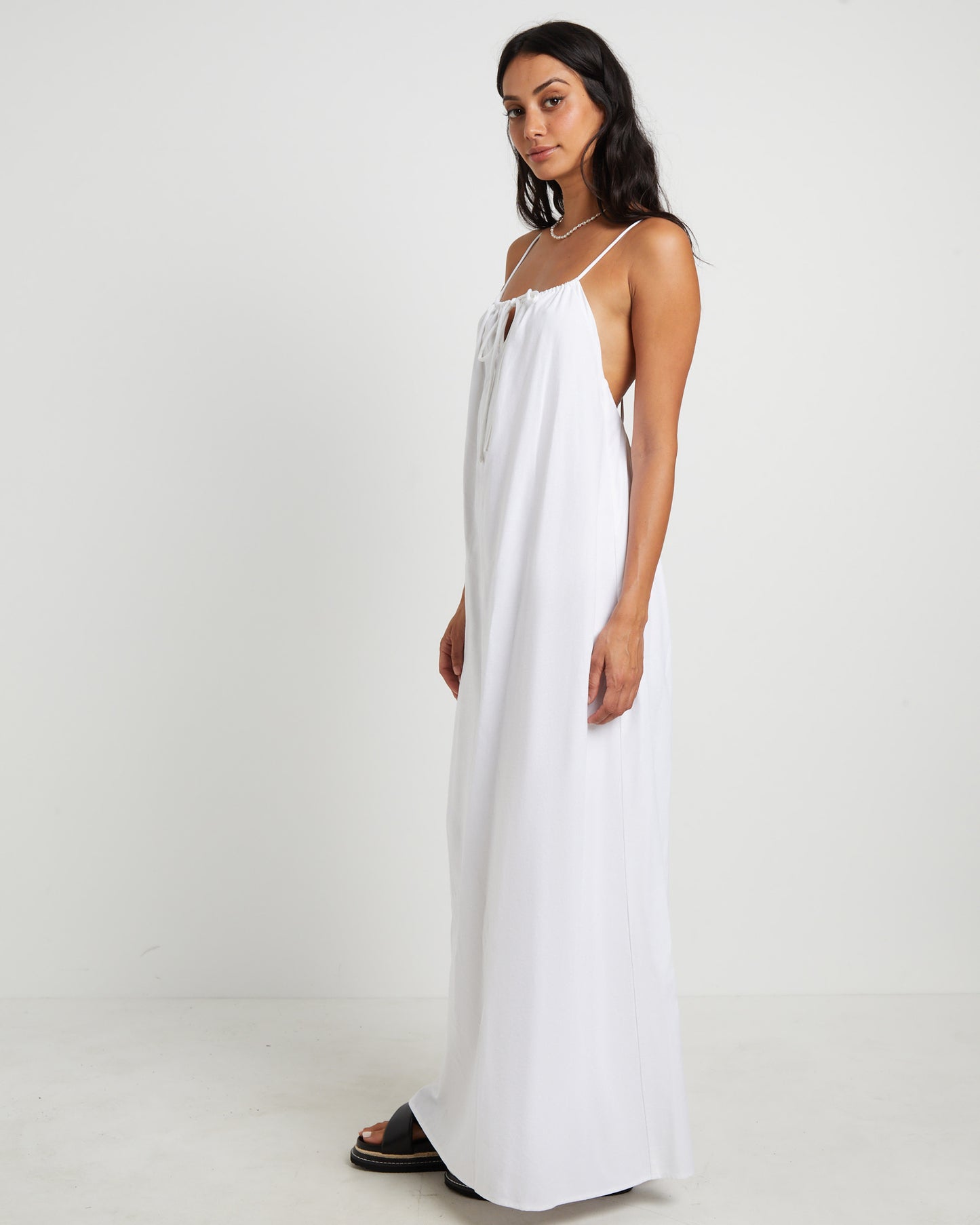 Mischa Maxi Dress White