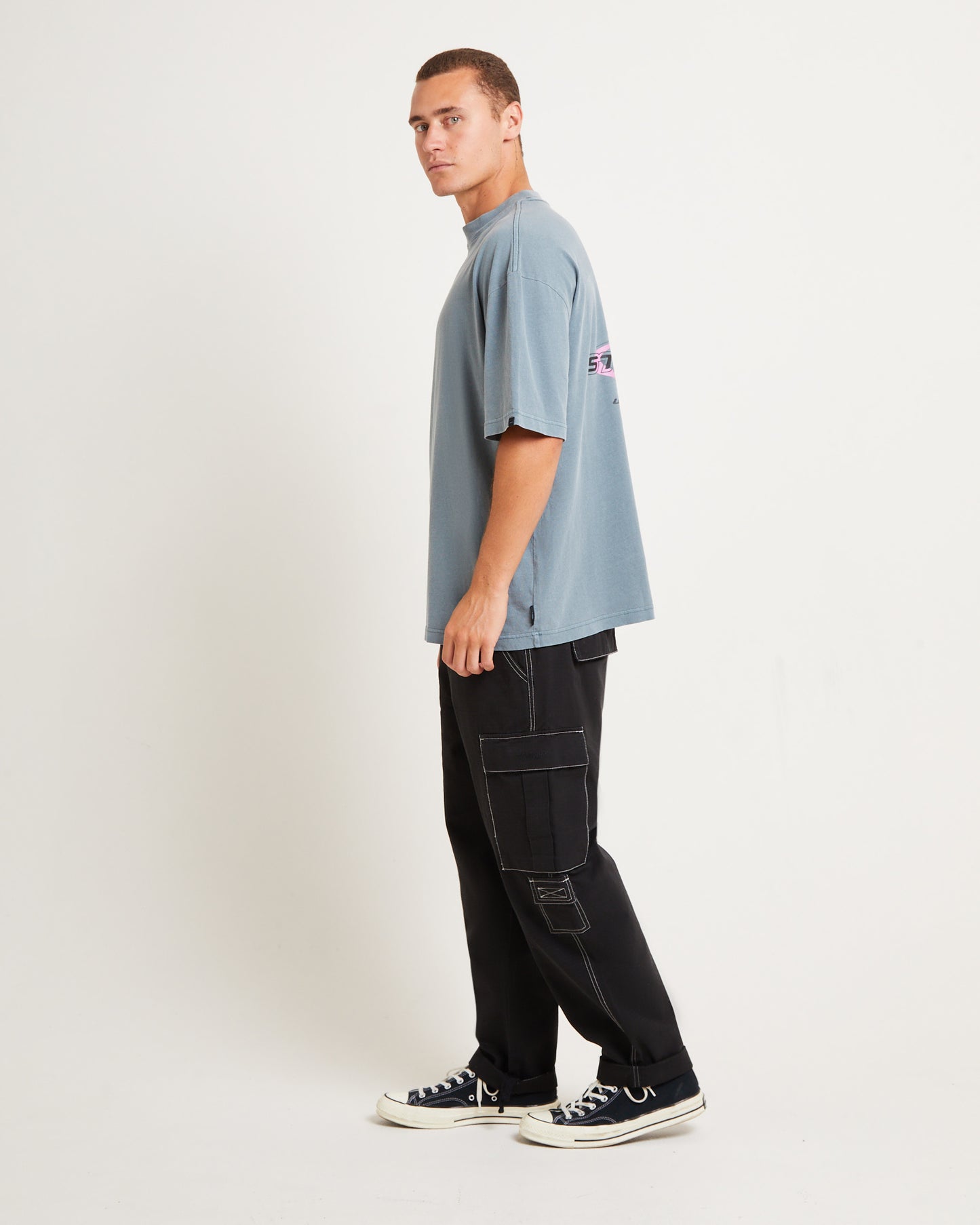 Blade Short Sleeve T-Shirt Grey