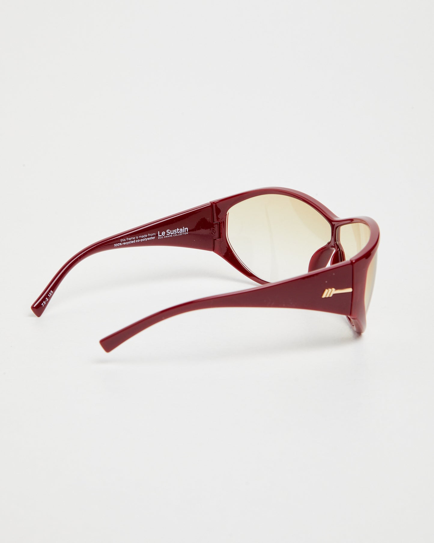 Polarity Sunglasses Burgundy/Mocha
