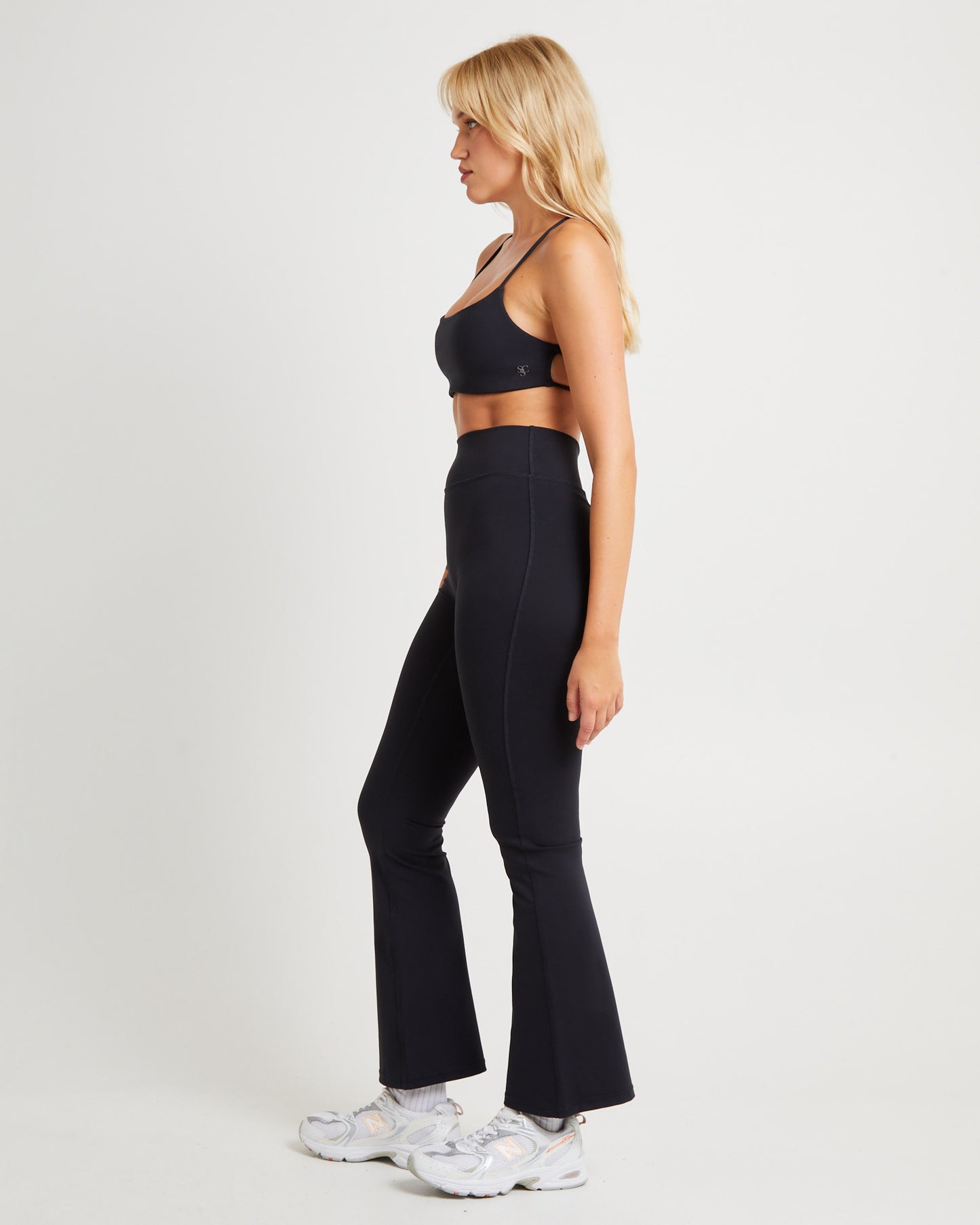 Stringy Cross Back Crop Top