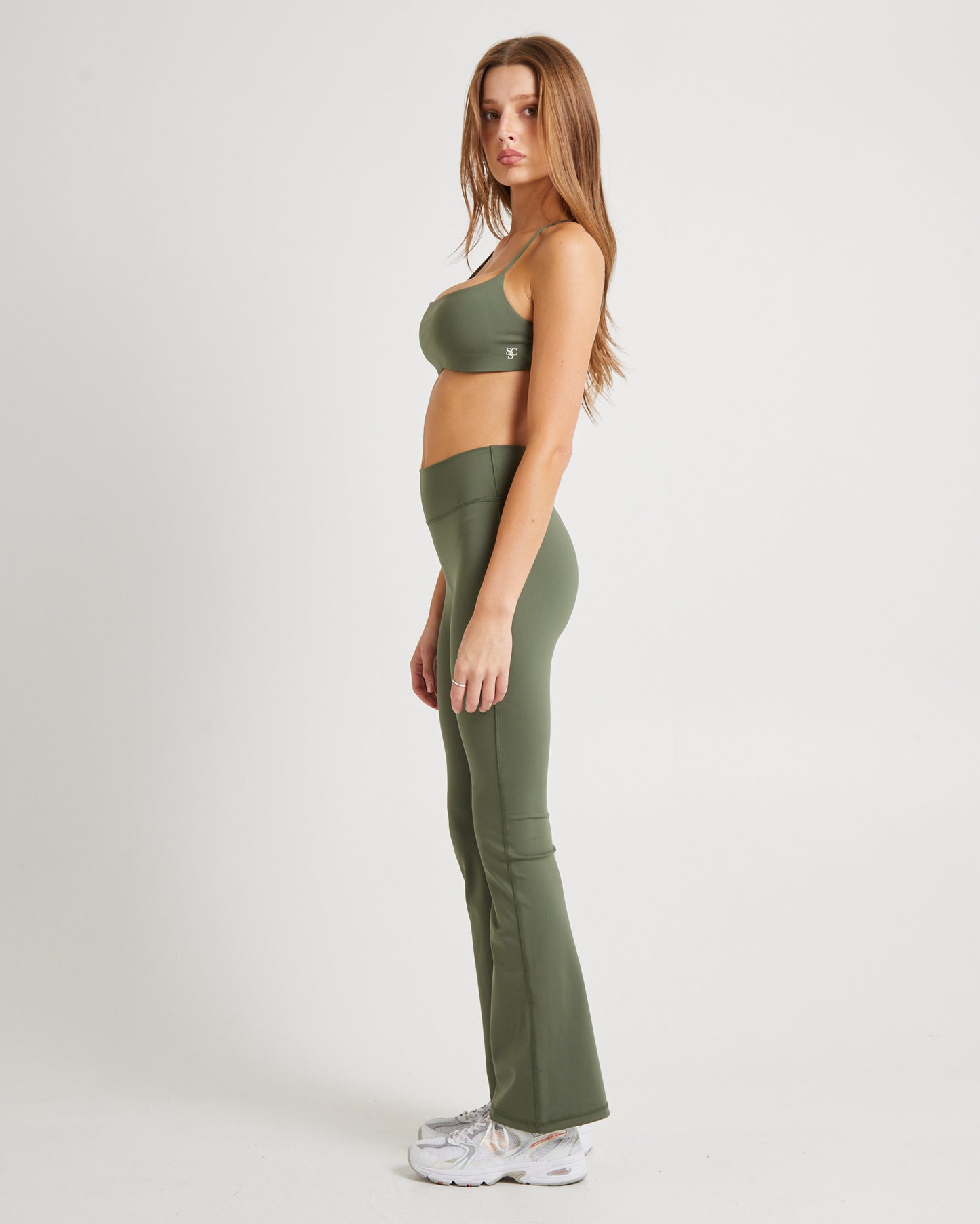 Stringy Cross Back Crop Top