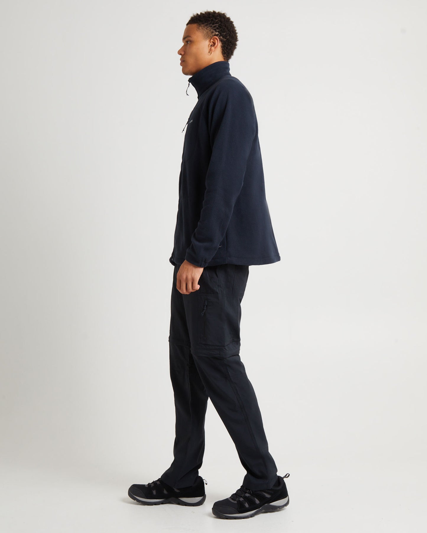 FAST TREK II FULL ZIP FLEECE BLACK