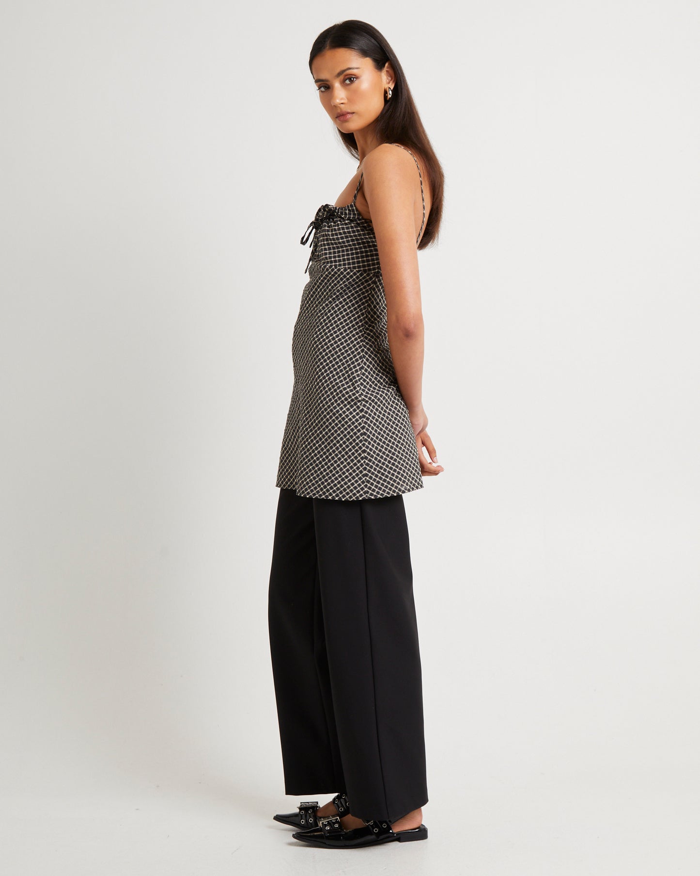 Birby Check Mini Dress