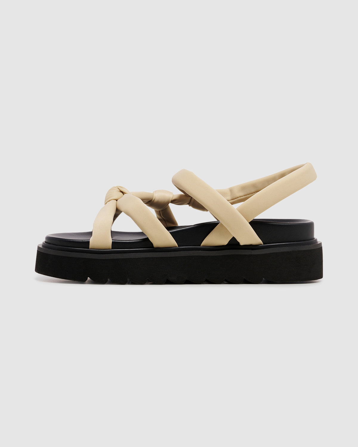 Vibez Flatform Sandals TAUPE