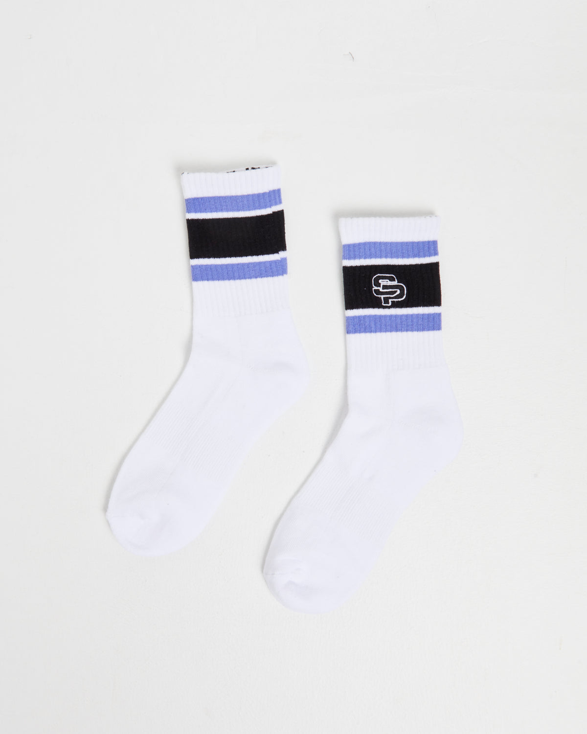 Bold Stripe Socks 2 Pack PURPLE