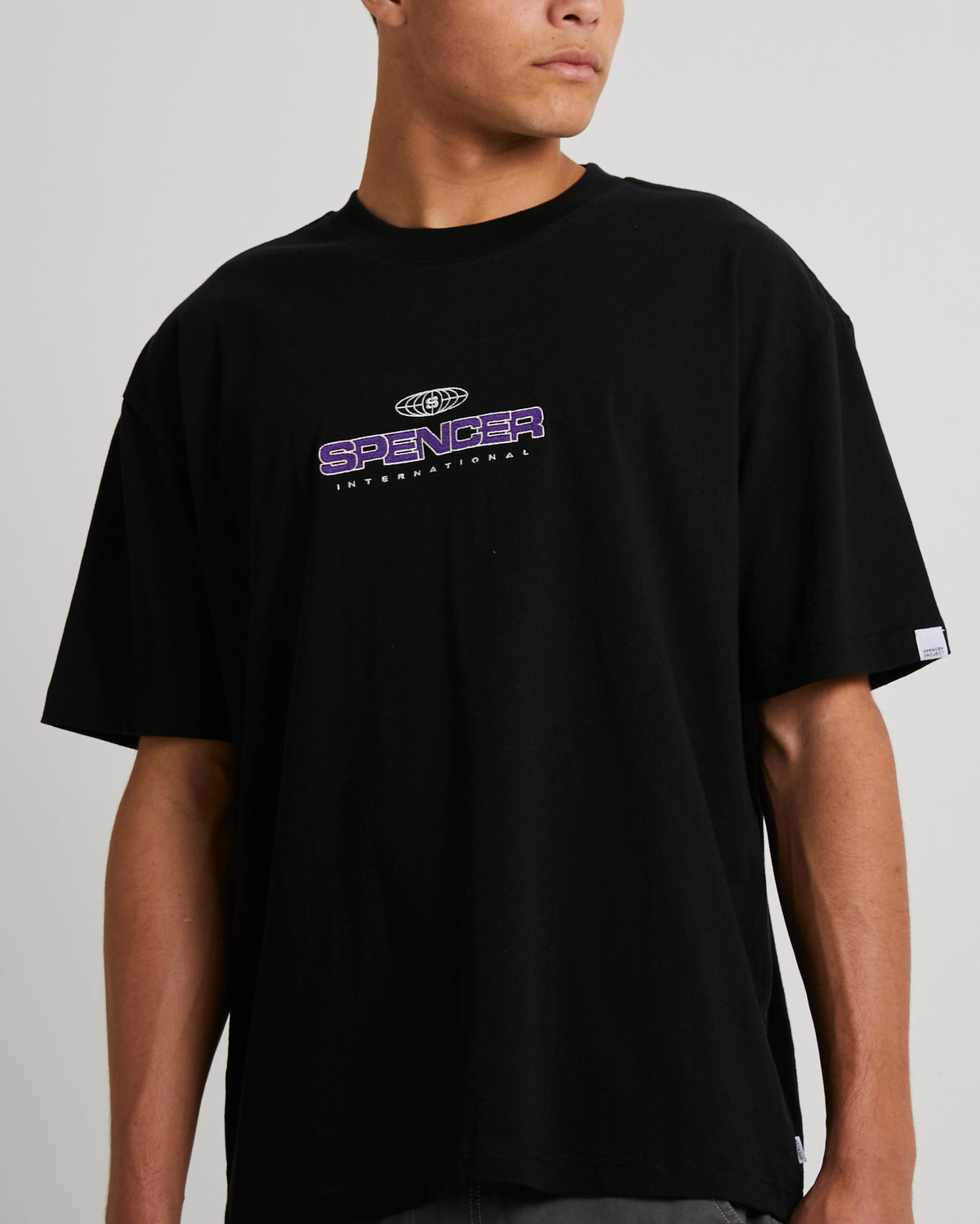 Emblem Short Sleeve T-Shirt BLACK