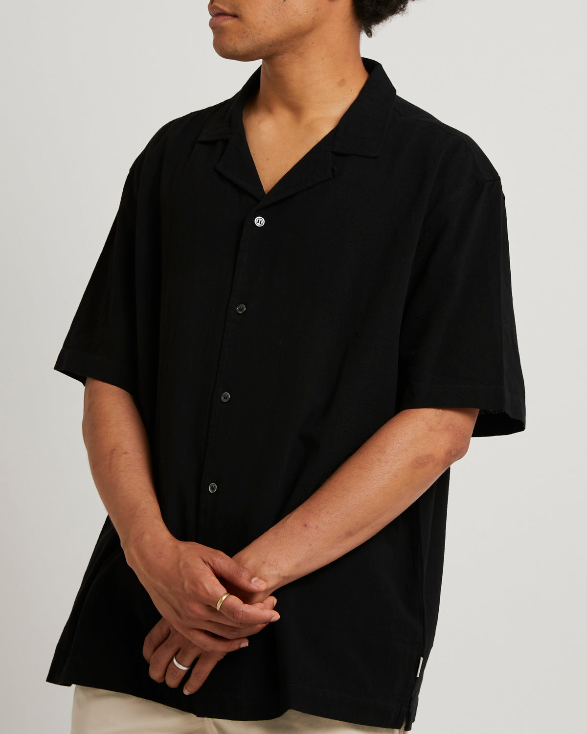Soren Short Sleeve Resort Shirt BLACK