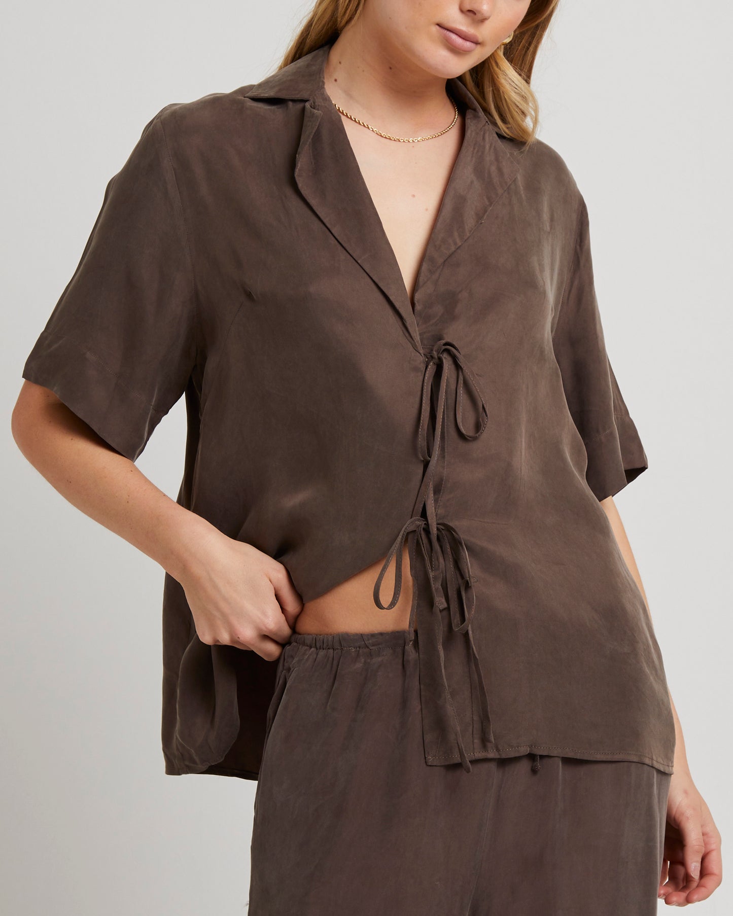 Tie Up Blouse