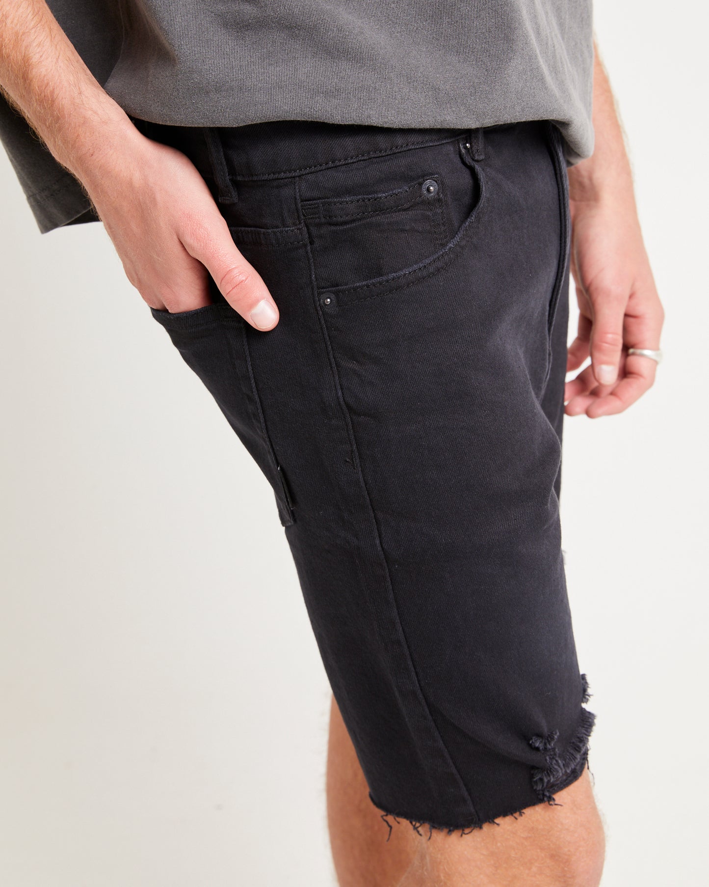 Pistol Denim Shorts