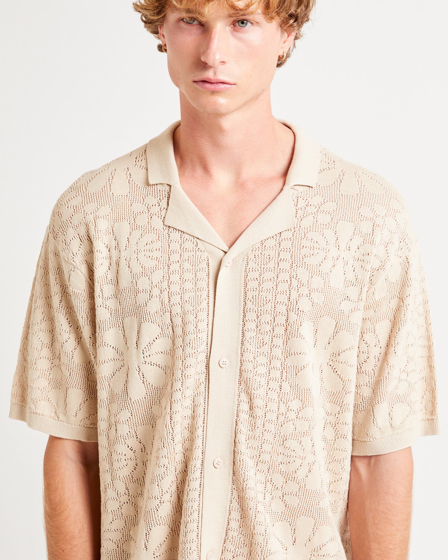 Bronson Knitted Short Sleeve Resort Shirt