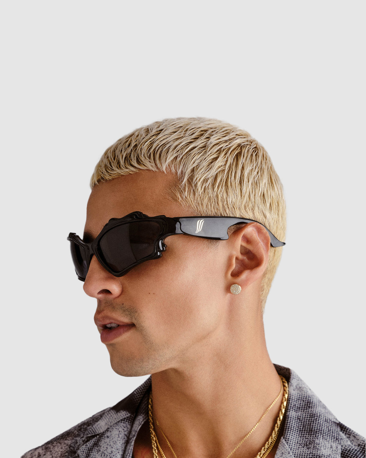 Le Siren Sunglasses BLACK/SMOKE MONO
