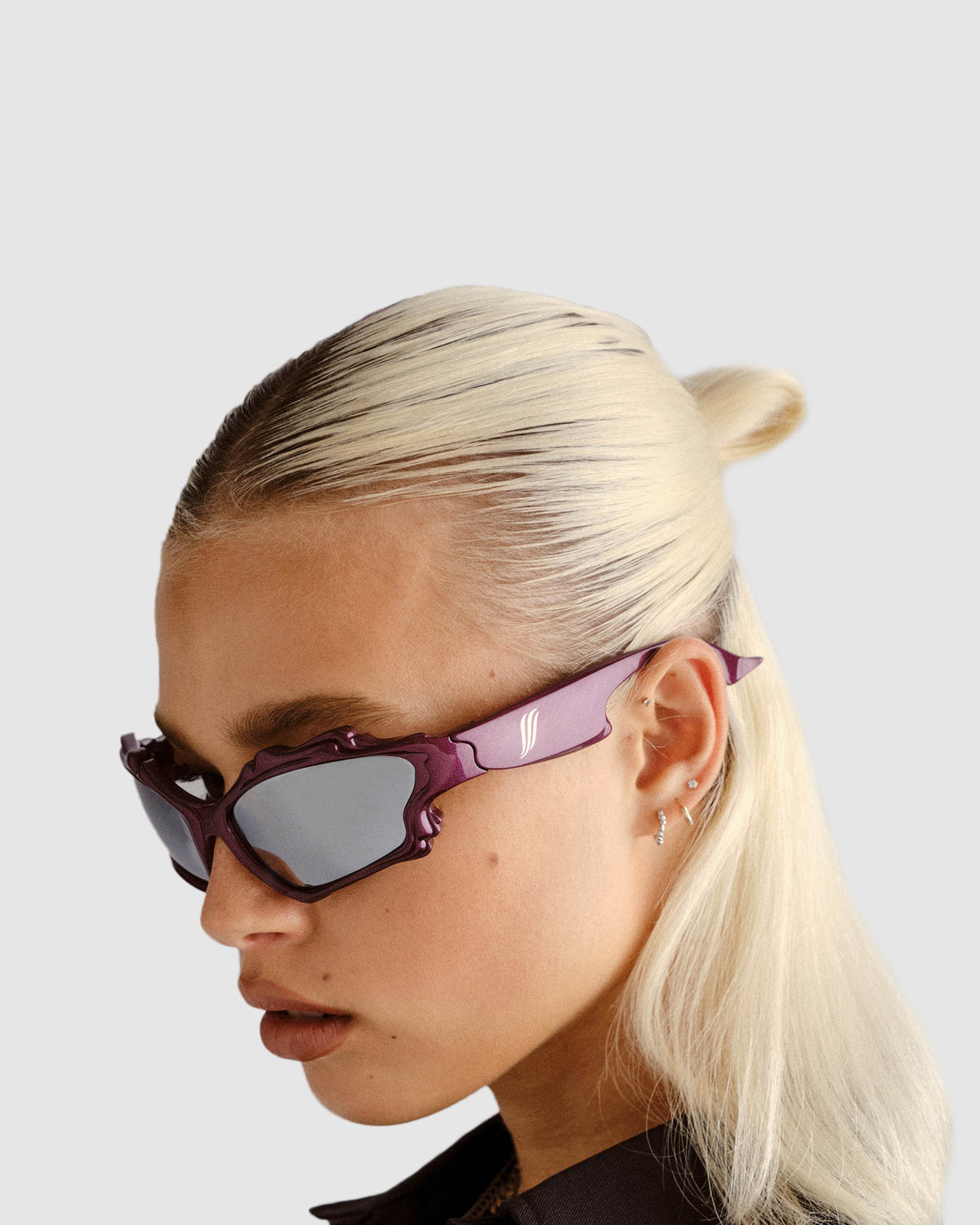 Le Siren Limited Edition Sunglasses CYBER GRAPE/SILVER MIRROR