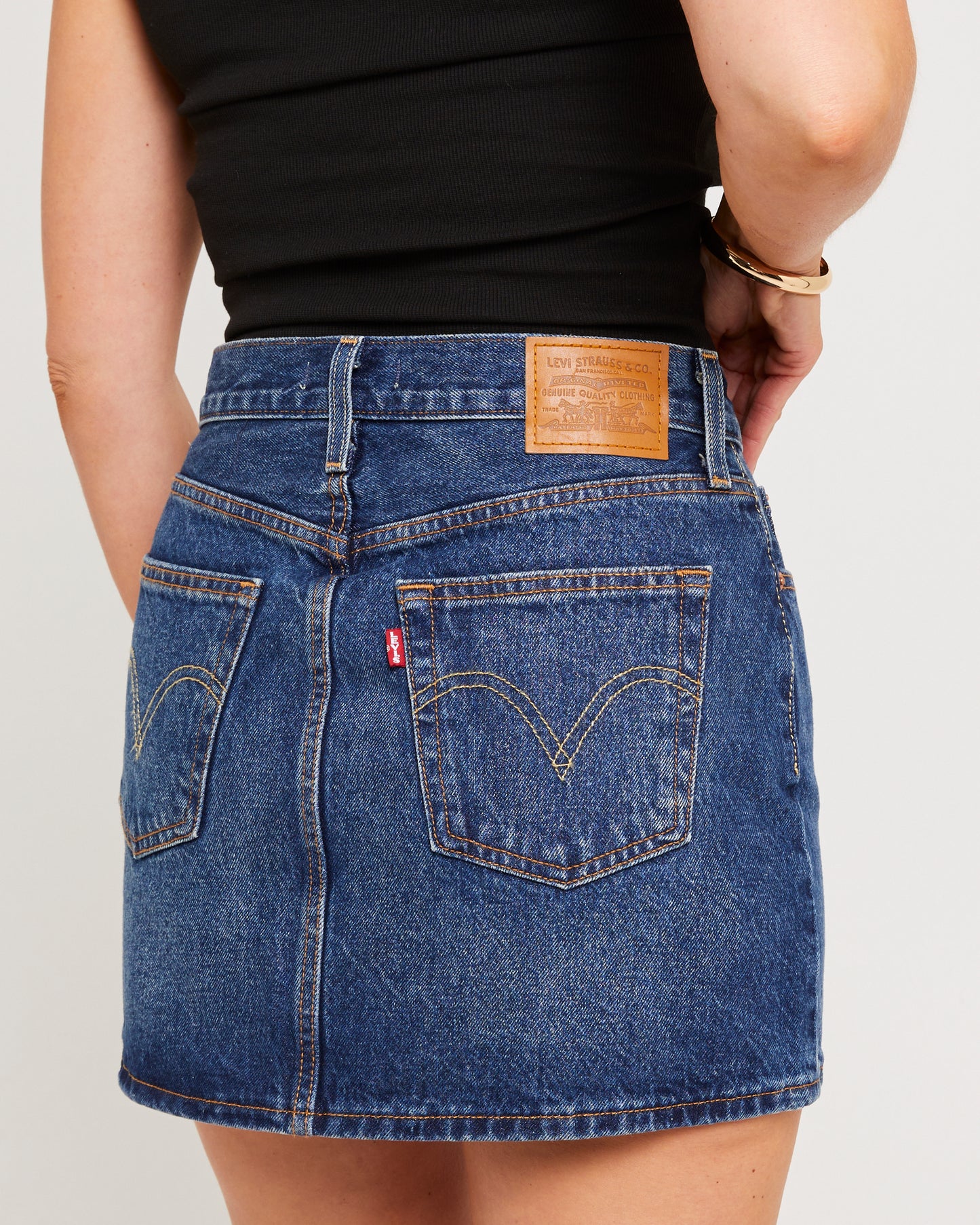 Icon Denim Skirt