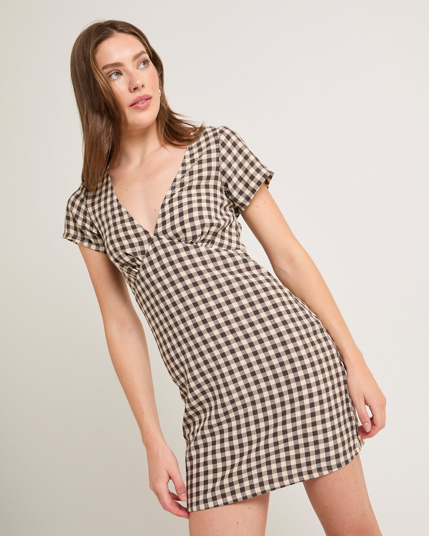 Gambet Check Tea Dress