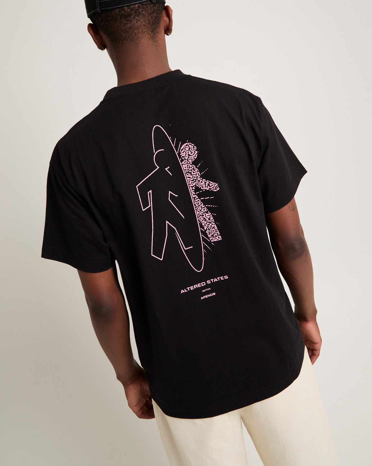 Altered Heavy Weight Boxy Fit T-Shirt Black