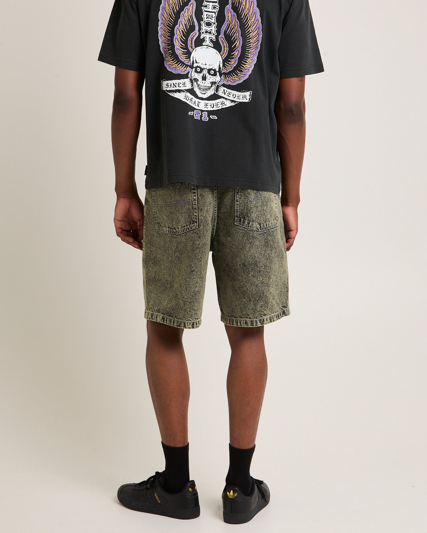 Oregon Overdyed Denim Jorts