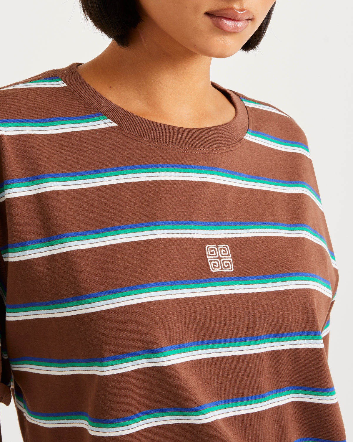 Malia Stripe Oversized T-Shirt STRIPE