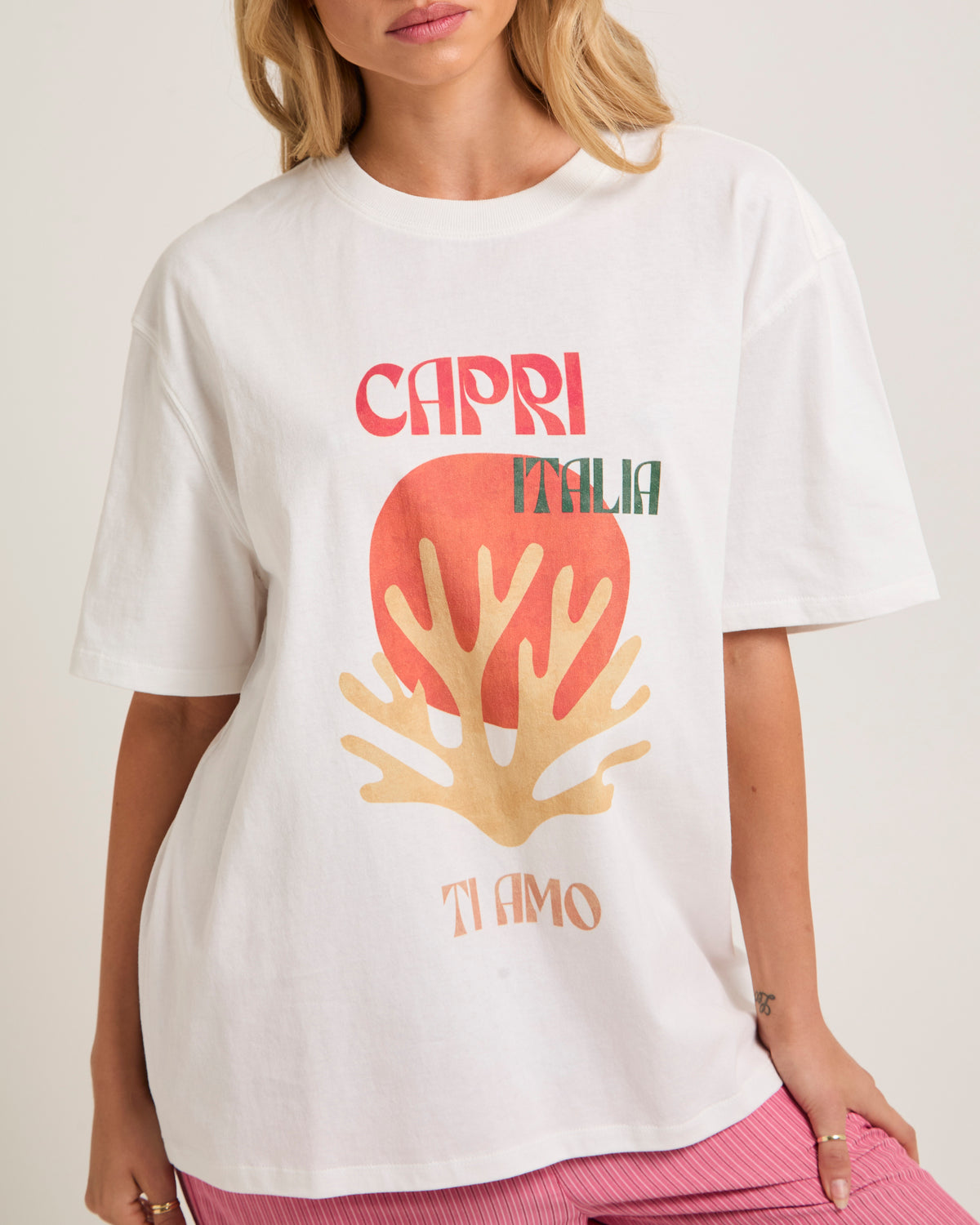 Capri T-Shirt WHITE
