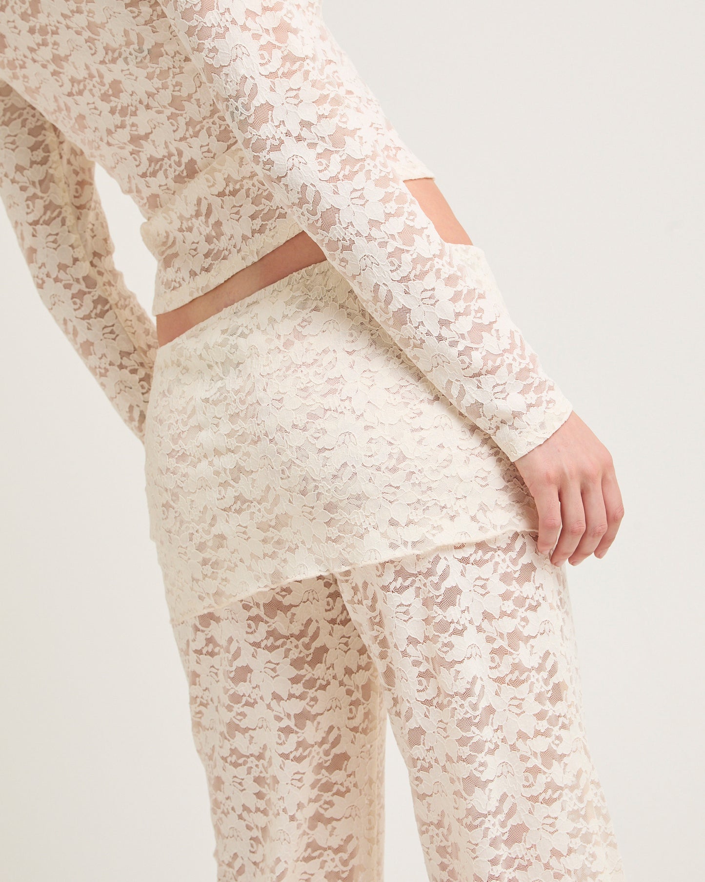 Eloise Lace Skirt Pants