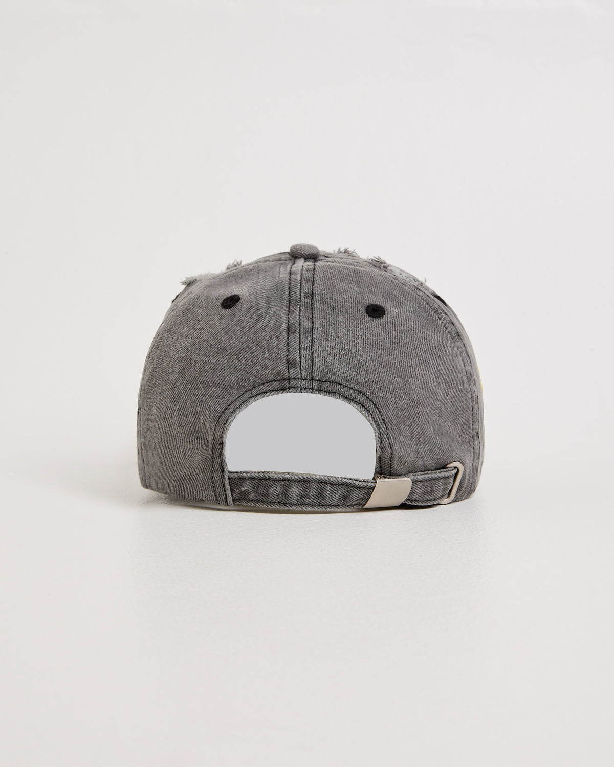 Flaming Heck Cap WASHED BLACK