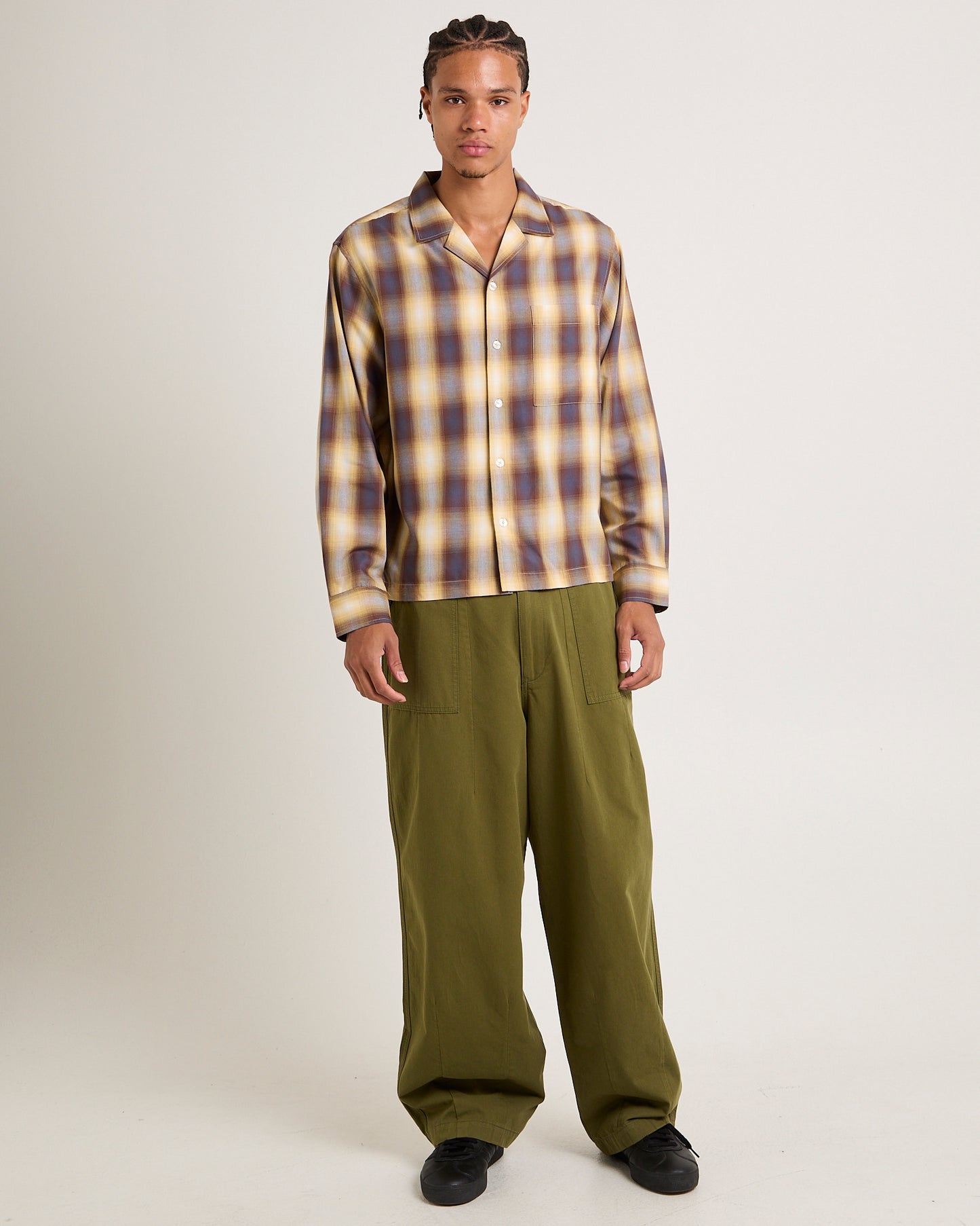 Dazed Long Sleeve Check Shirt