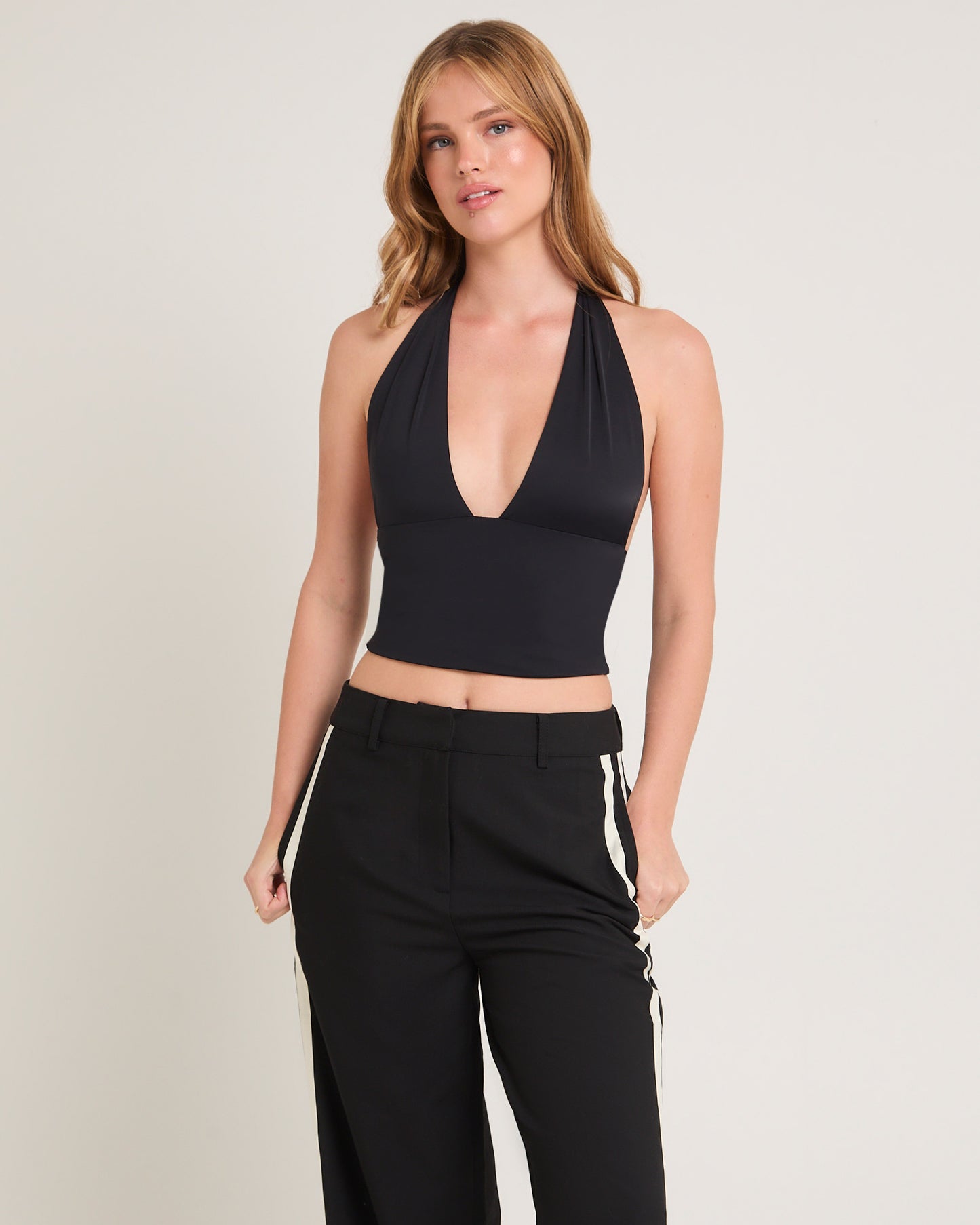 Ava Slinky Plunge Top