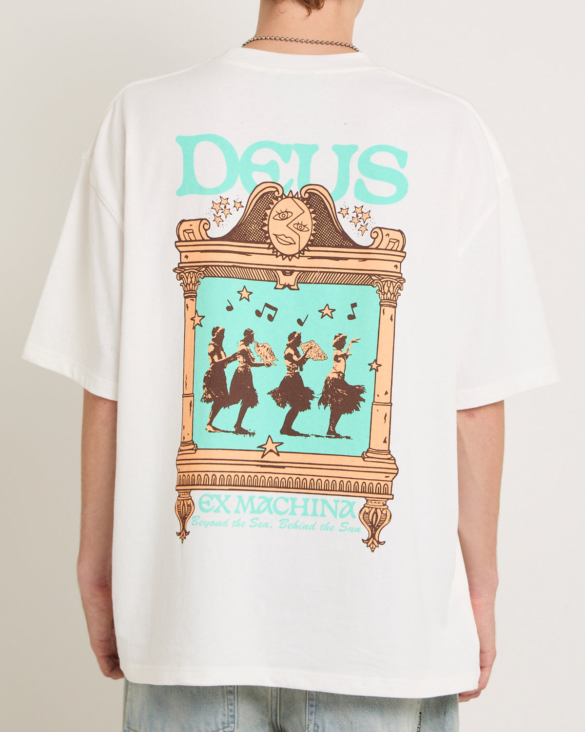 The Sun The Sea T-Shirt Vintage White