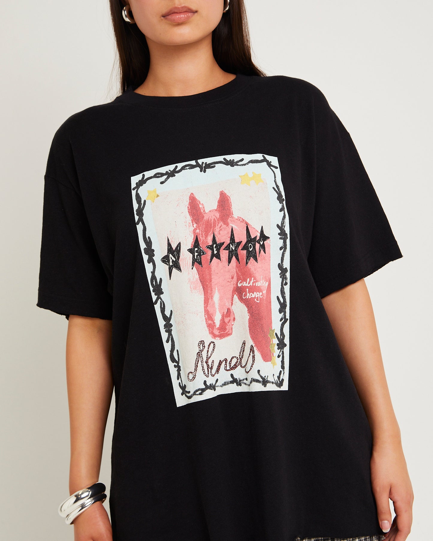 Horsegirl Oversized Tee