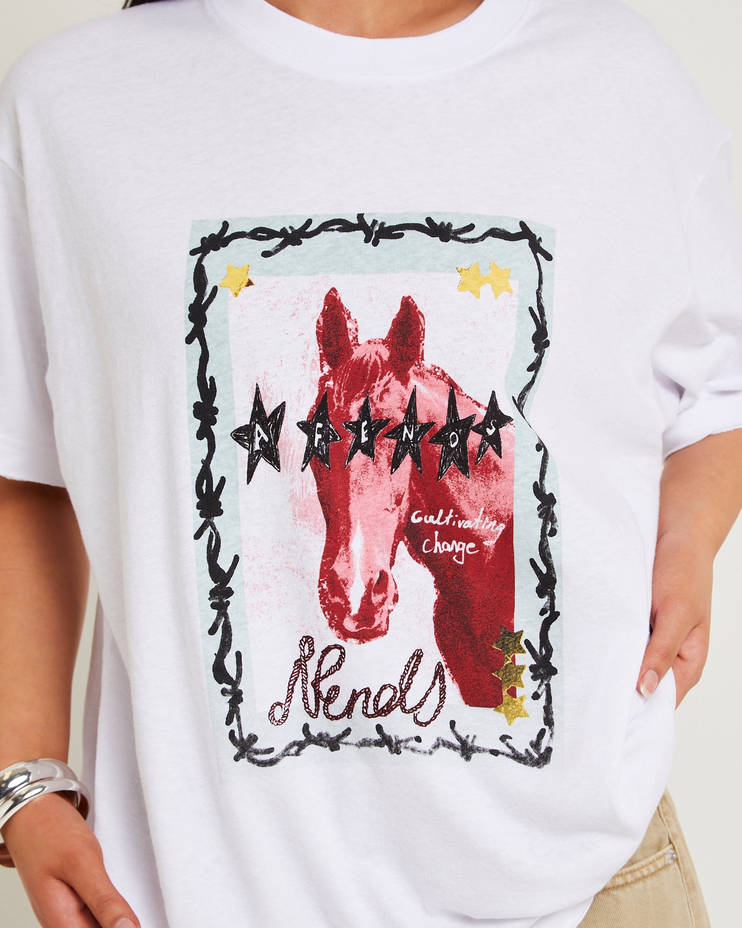 Horsegirl Oversized Tee