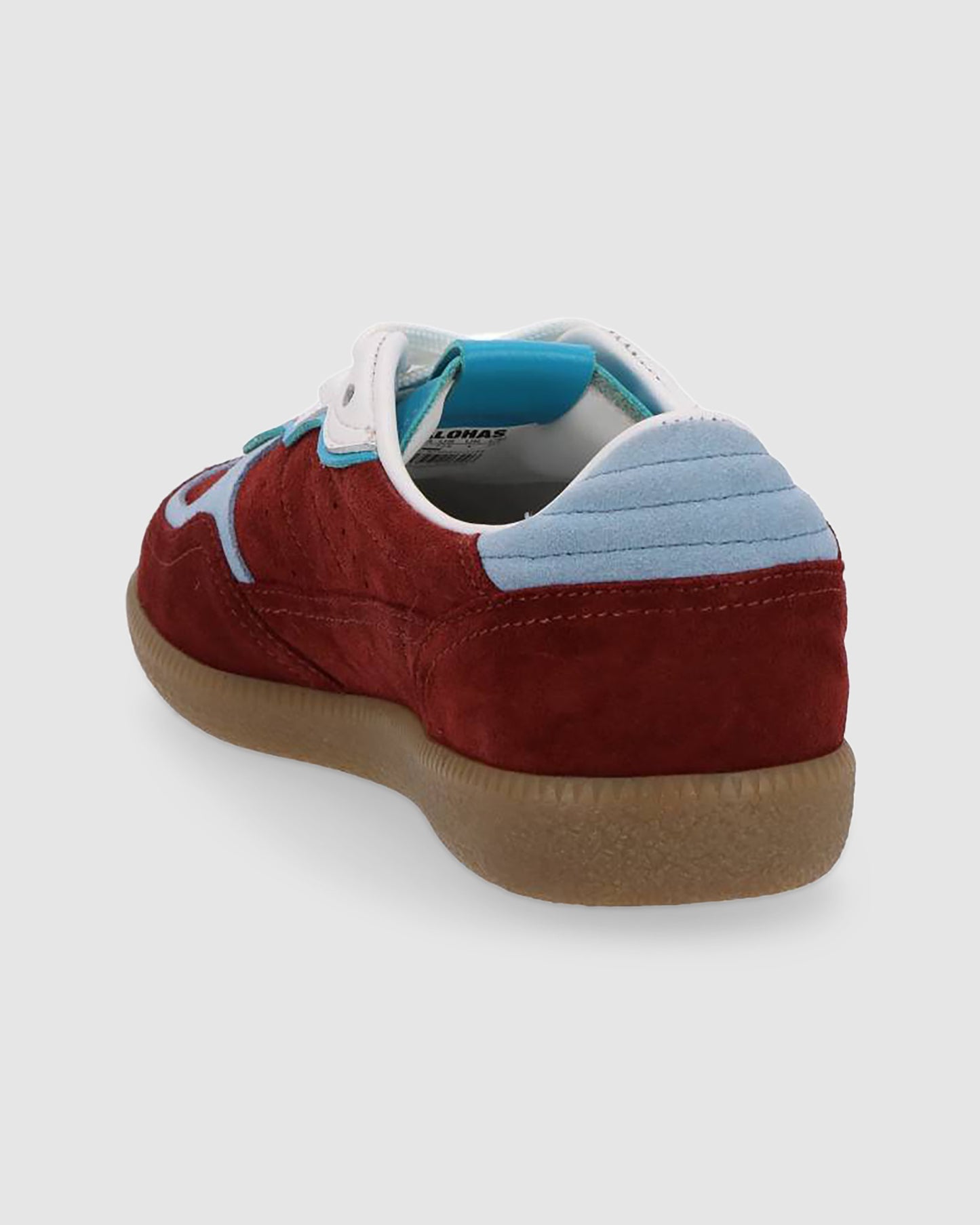 Tb.490 Rife Burgundy Leather Sneakers