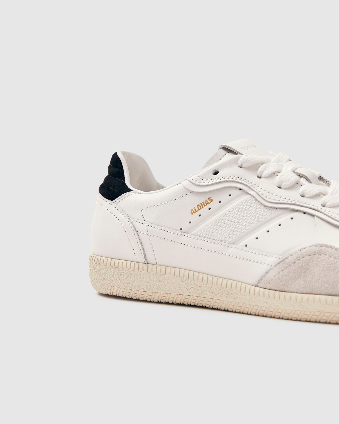 Tb.490 White Leather Sneakers