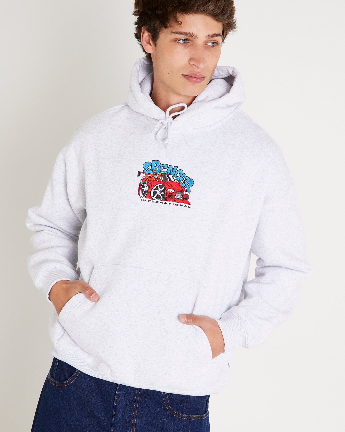 Vroom Crop Hoodie