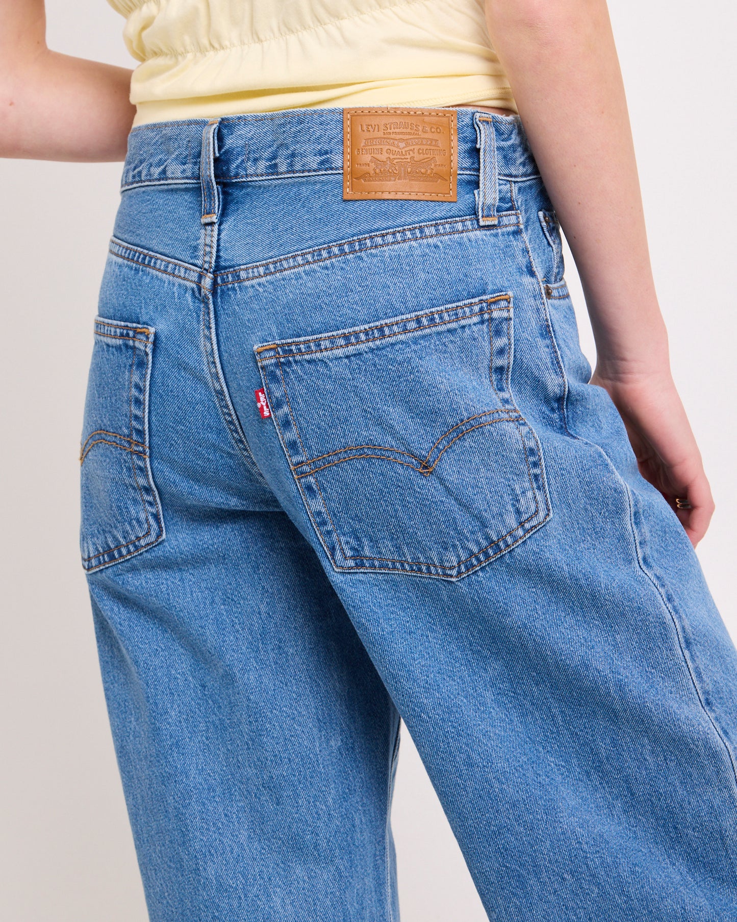 Baggy Dad Denim Jeans Own It Stone