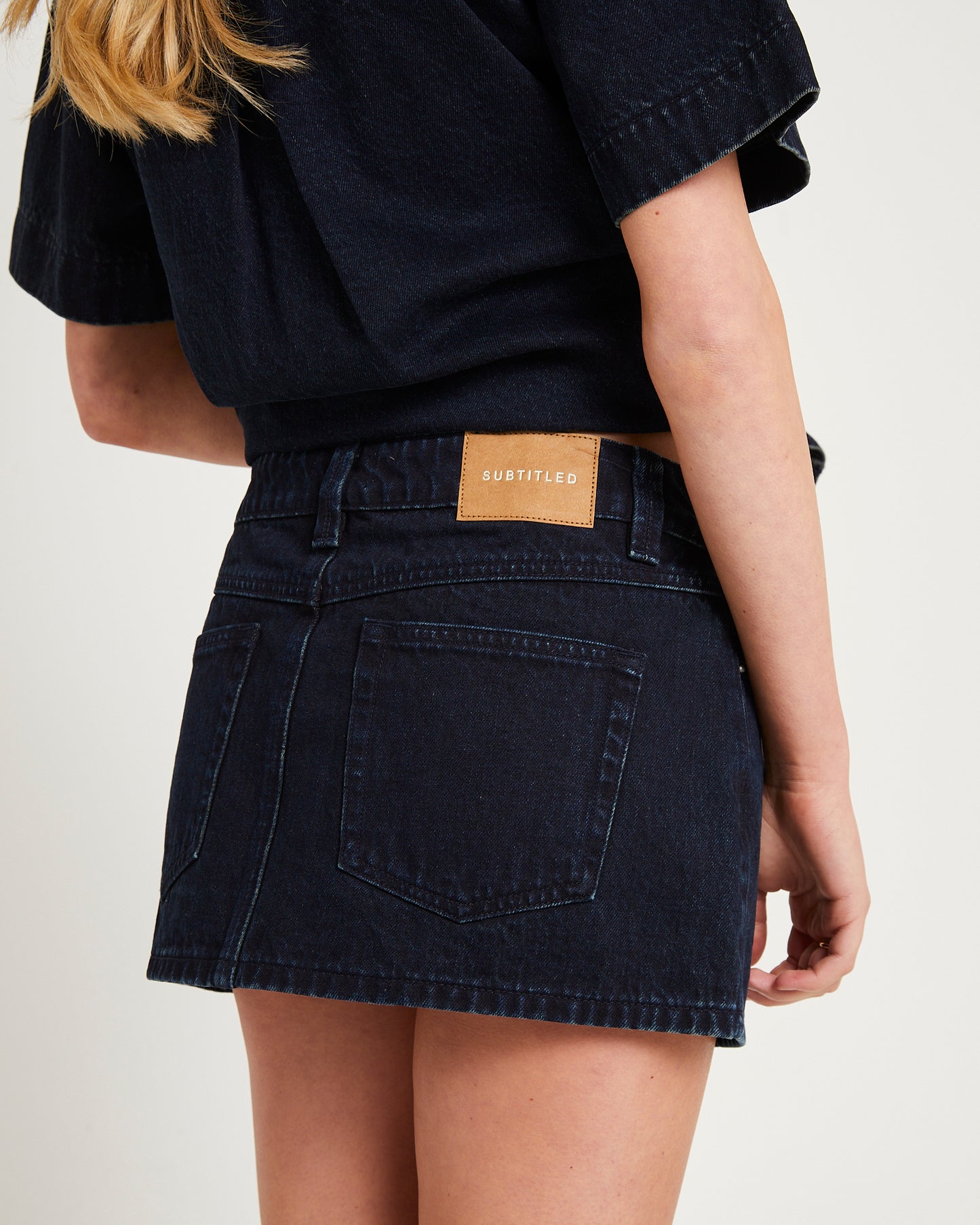 Tide Low Rise Mini Skirt