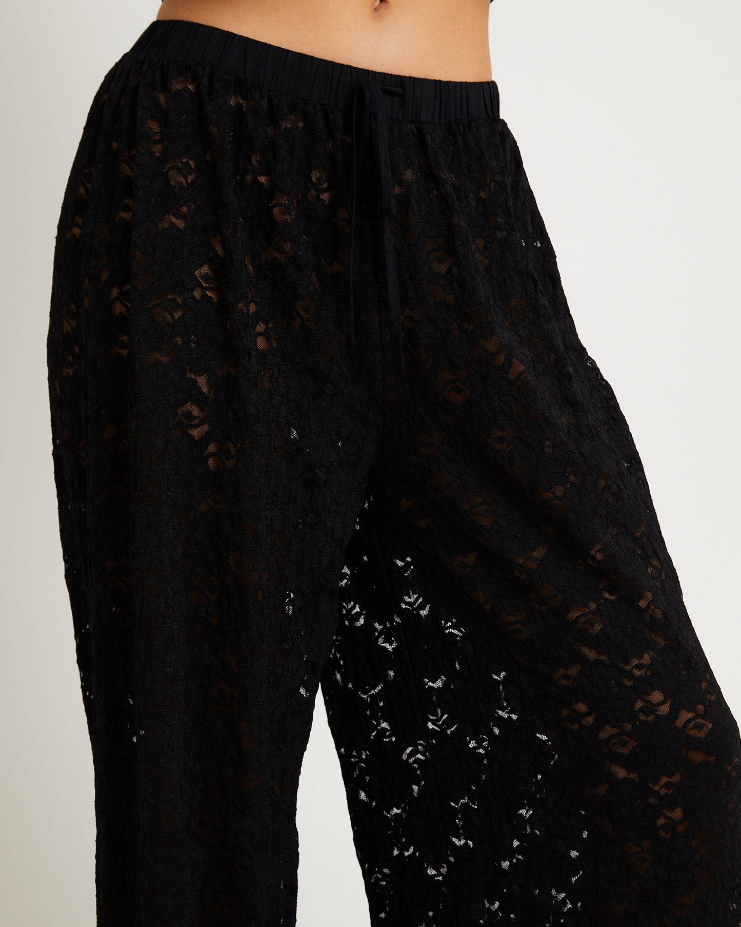 Jasmine Lace Relaxed Pants