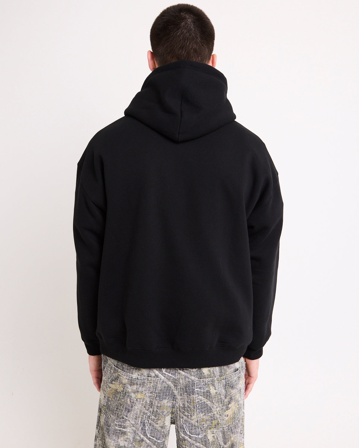 Collage Hoodie BLACK