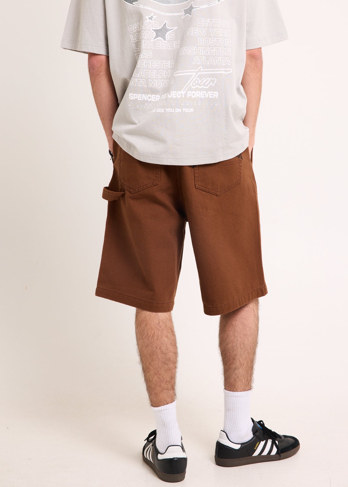 Industrial Carpenter Shorts TAN