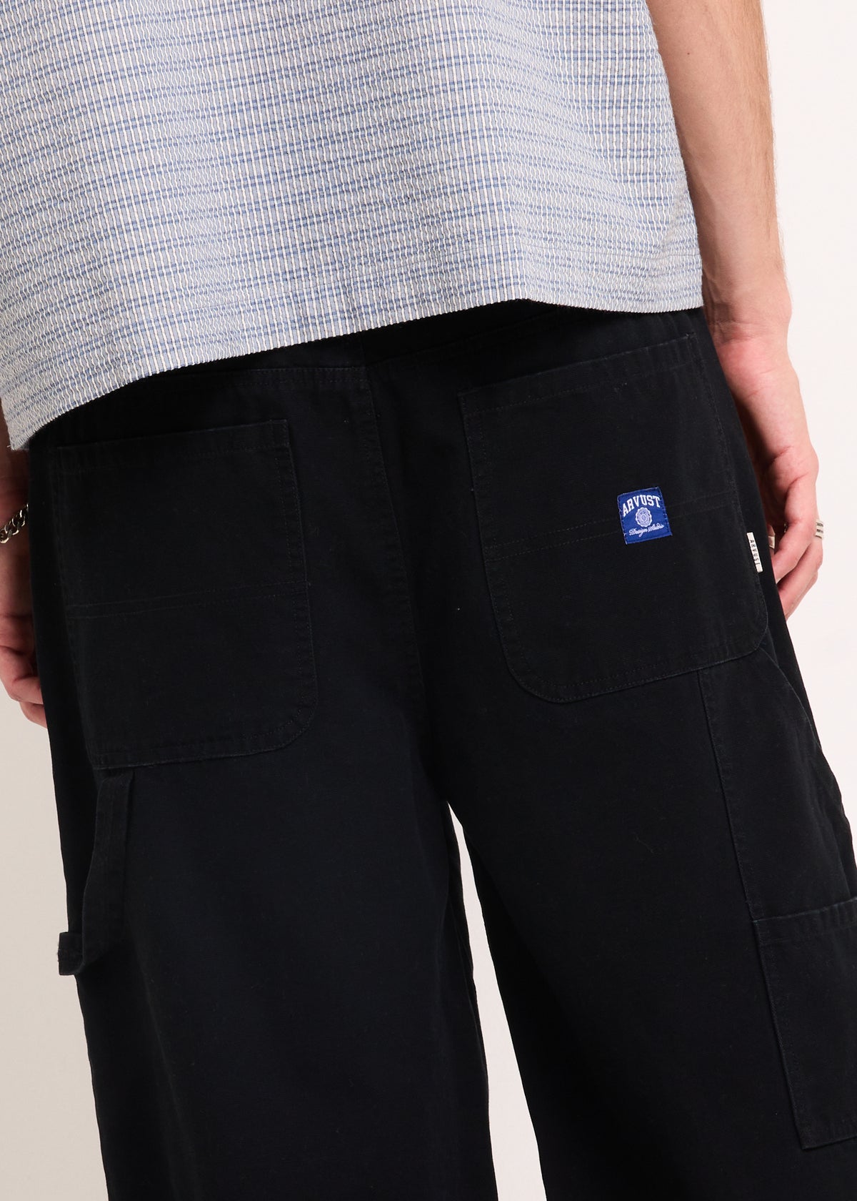 Studio Carpenter Pants WASHED BLACK