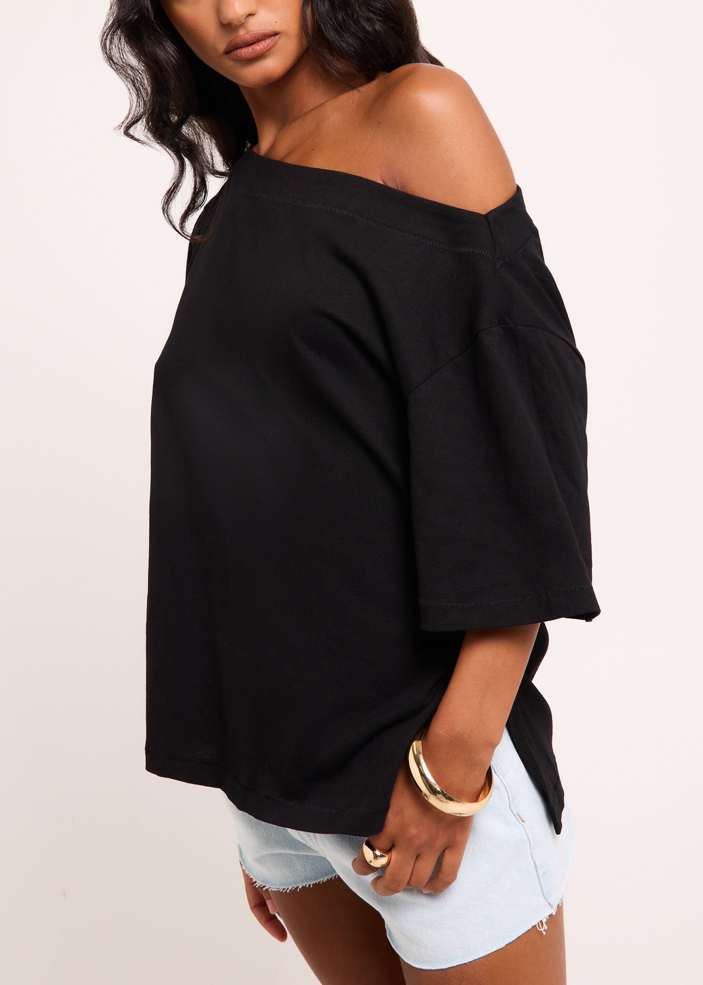 Freya Asymmetric Short Sleeve T-Shirt