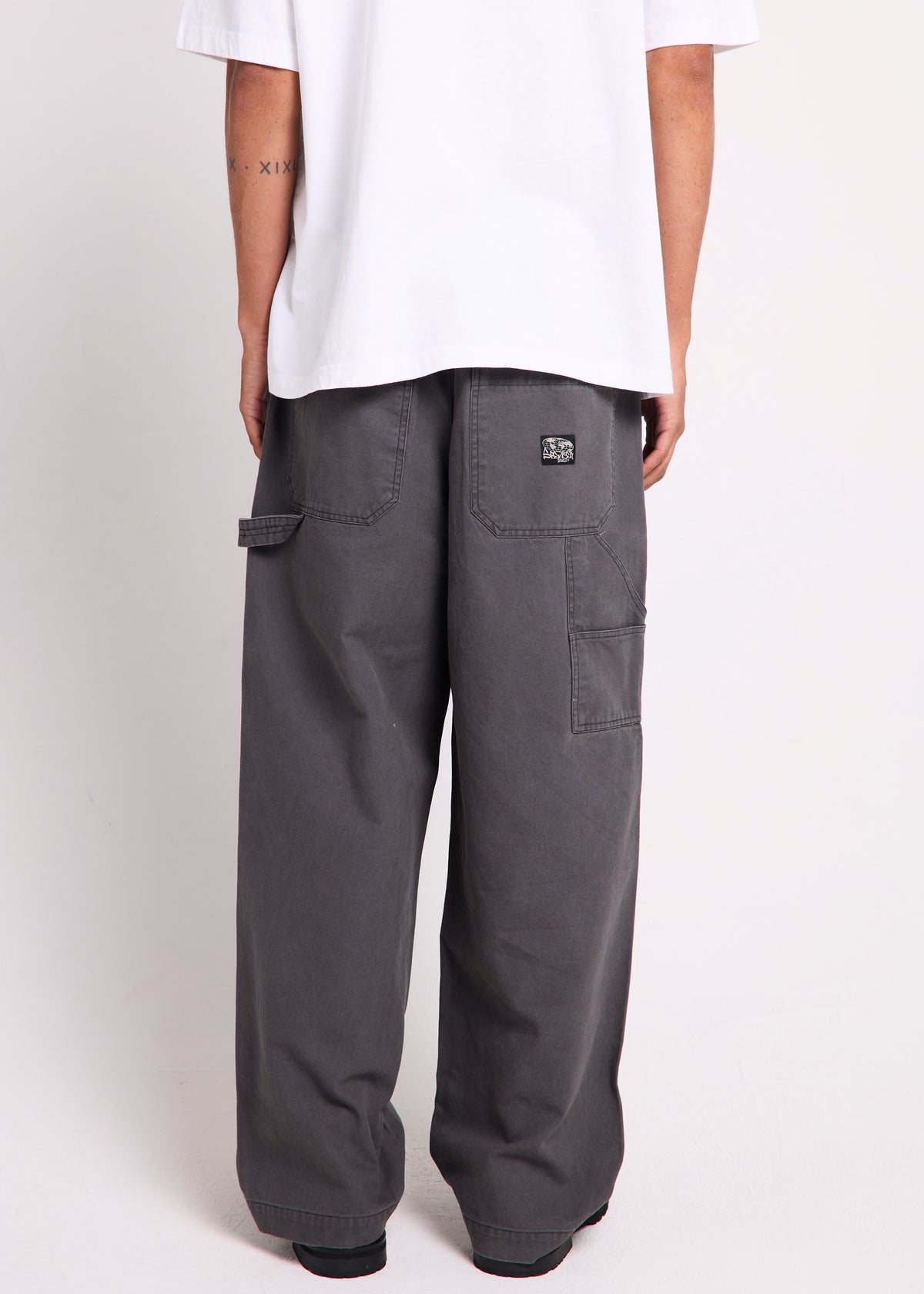 Development Double Knee Pants BLACK